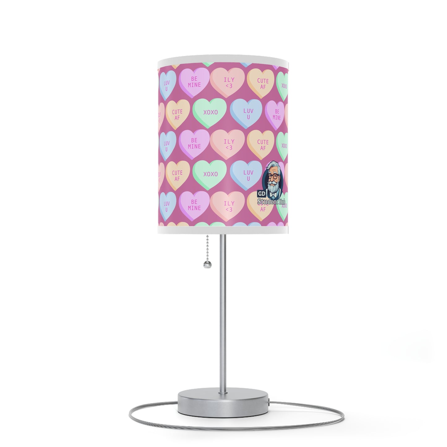 GlowUp Table Lamp | Aesthetic Room Light with Custom Shade