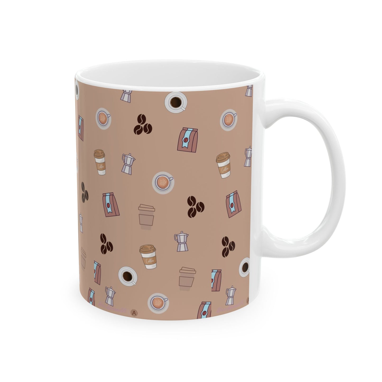 Sippin’ Style: Custom Ceramic Mug (11oz, 15oz)