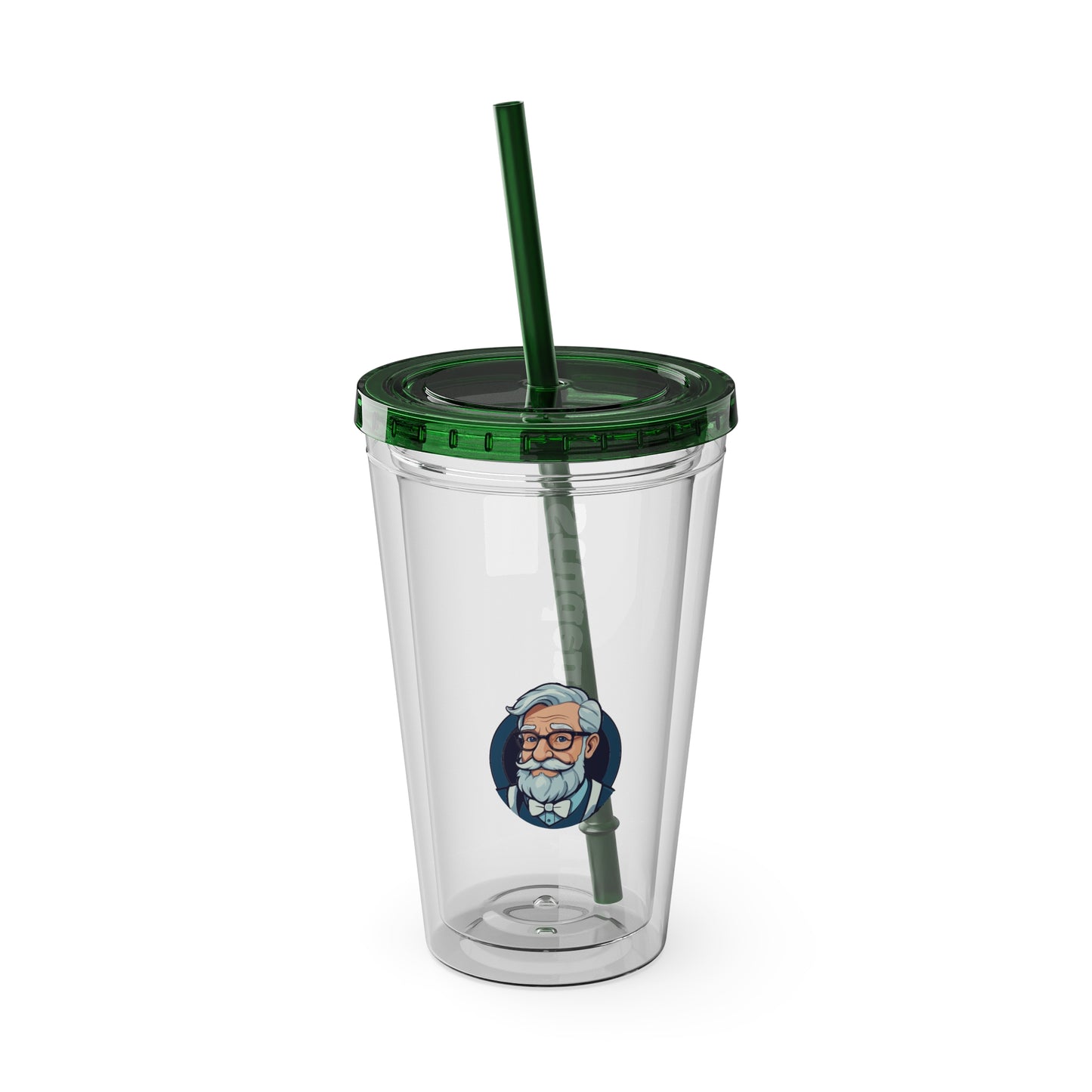 Aesthetic Insulated Tumbler with Straw – 16oz Travel Cup for Trendy Sipping
