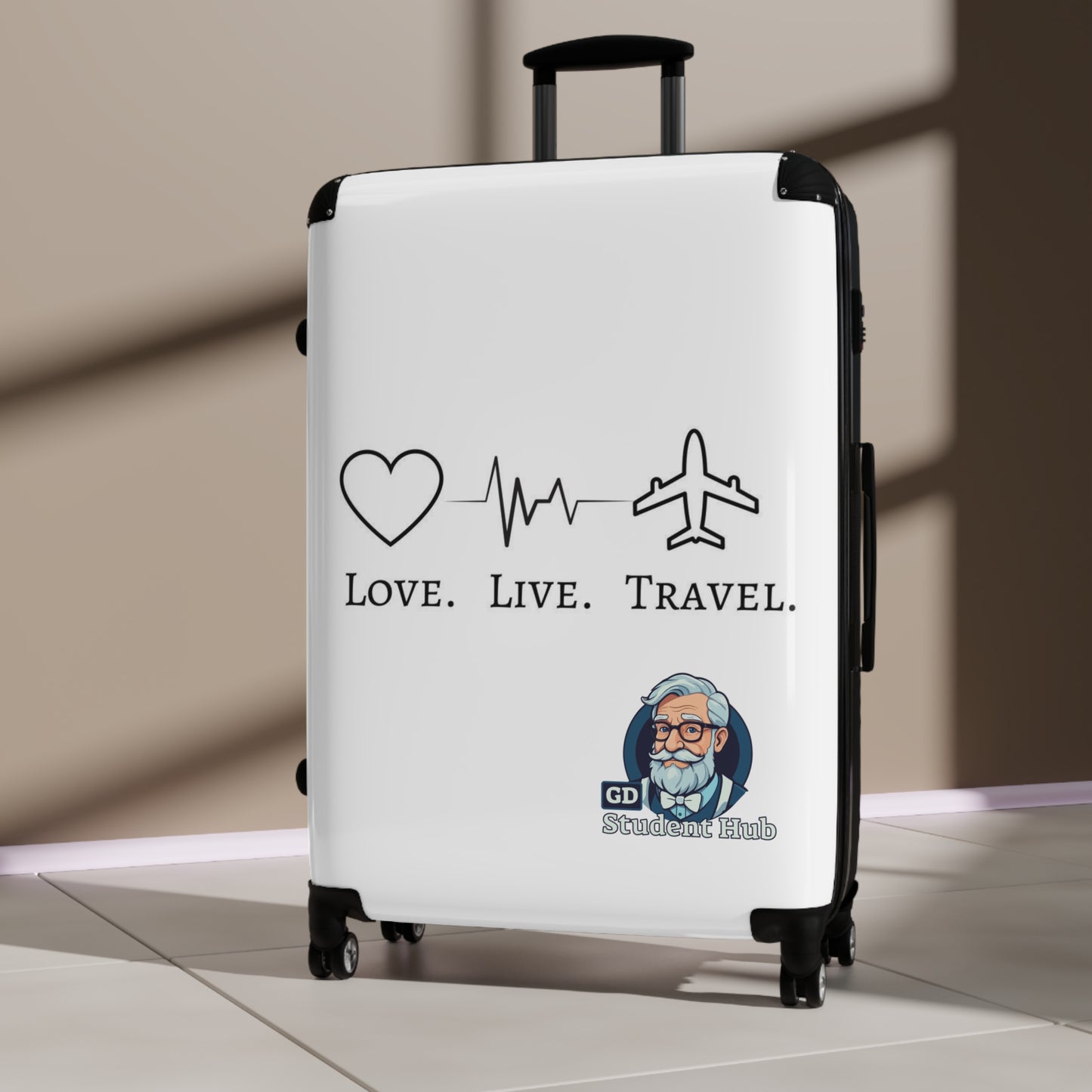 Travel in Style: Custom Hard-Shell Suitcase