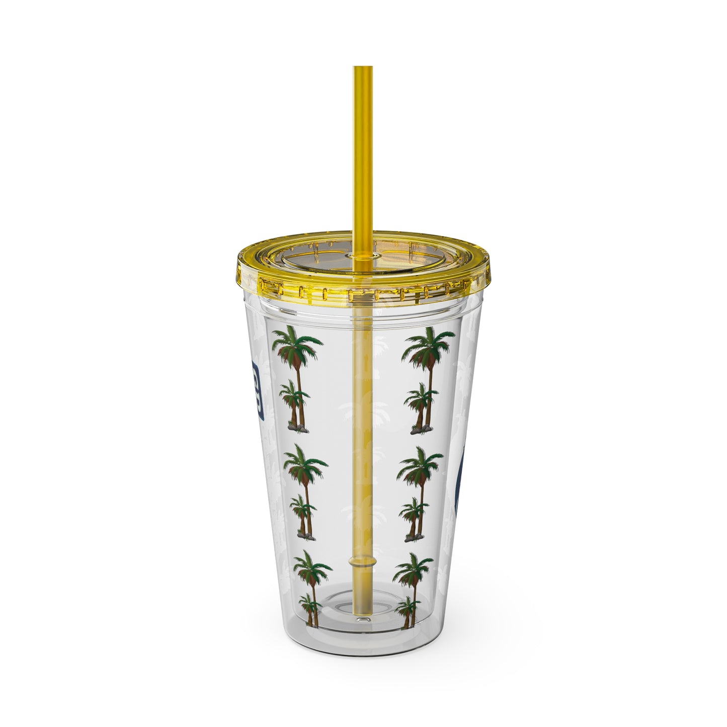 Aesthetic Insulated Tumbler with Straw – 16oz Travel Cup for Trendy Sipping