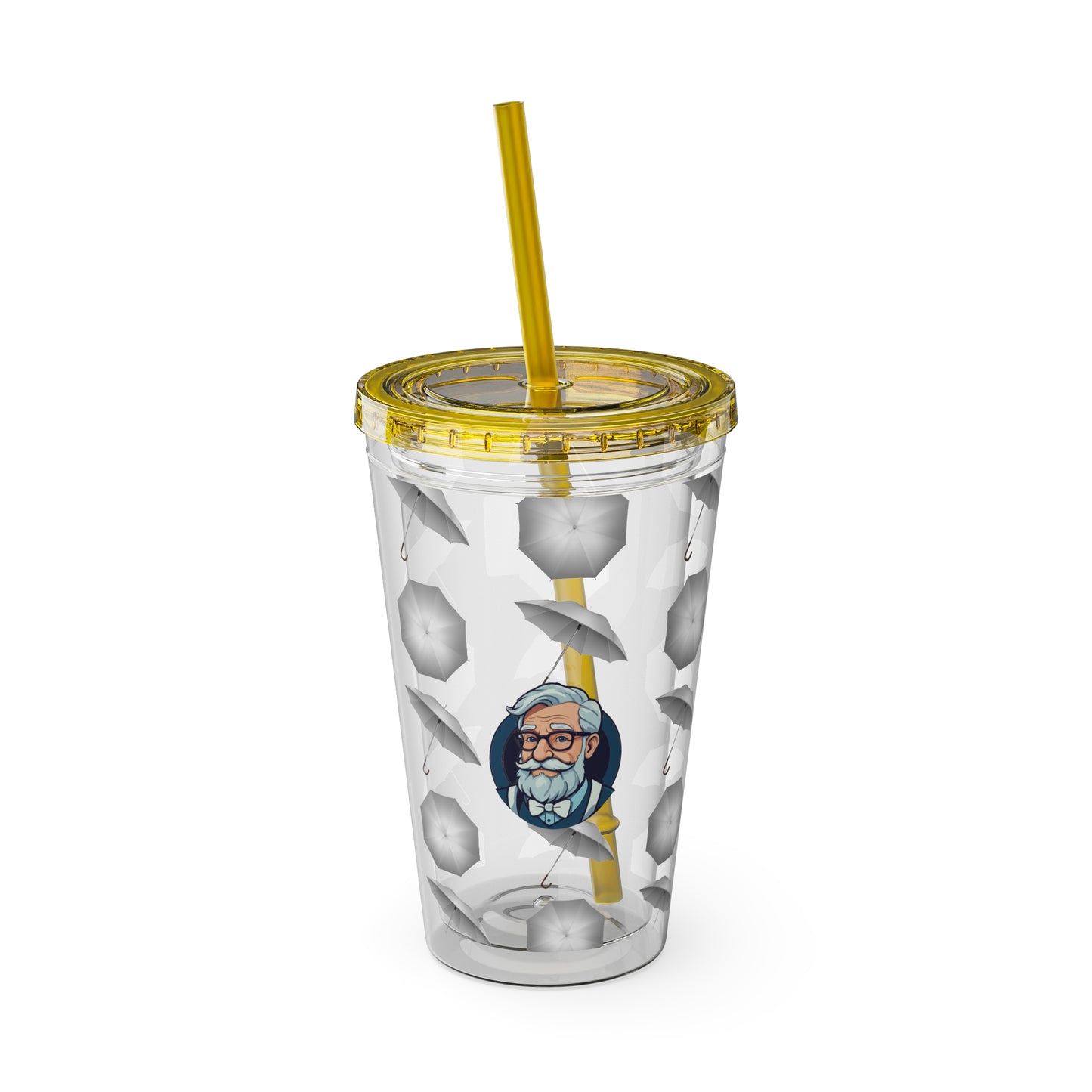 Aesthetic Insulated Tumbler with Straw – 16oz Travel Cup for Trendy Sipping