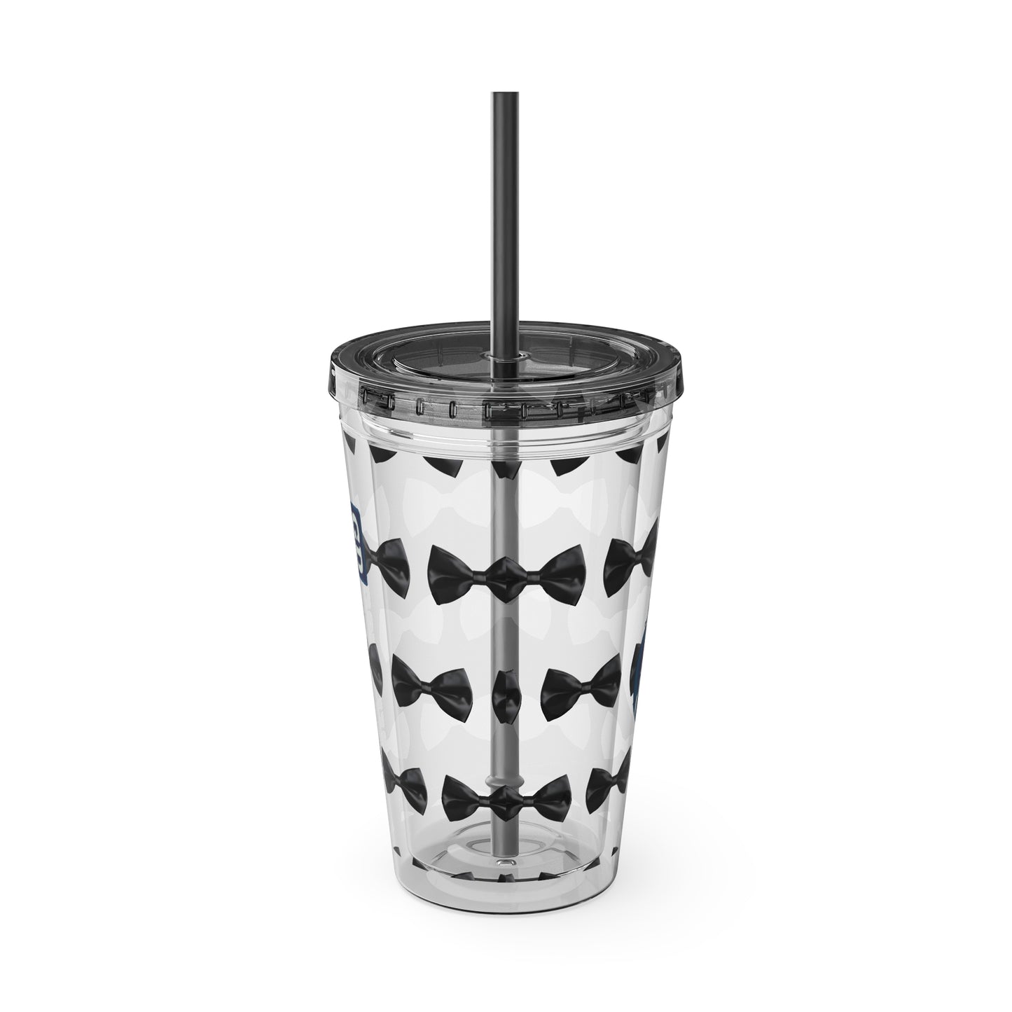 Aesthetic Insulated Tumbler with Straw – 16oz Travel Cup for Trendy Sipping