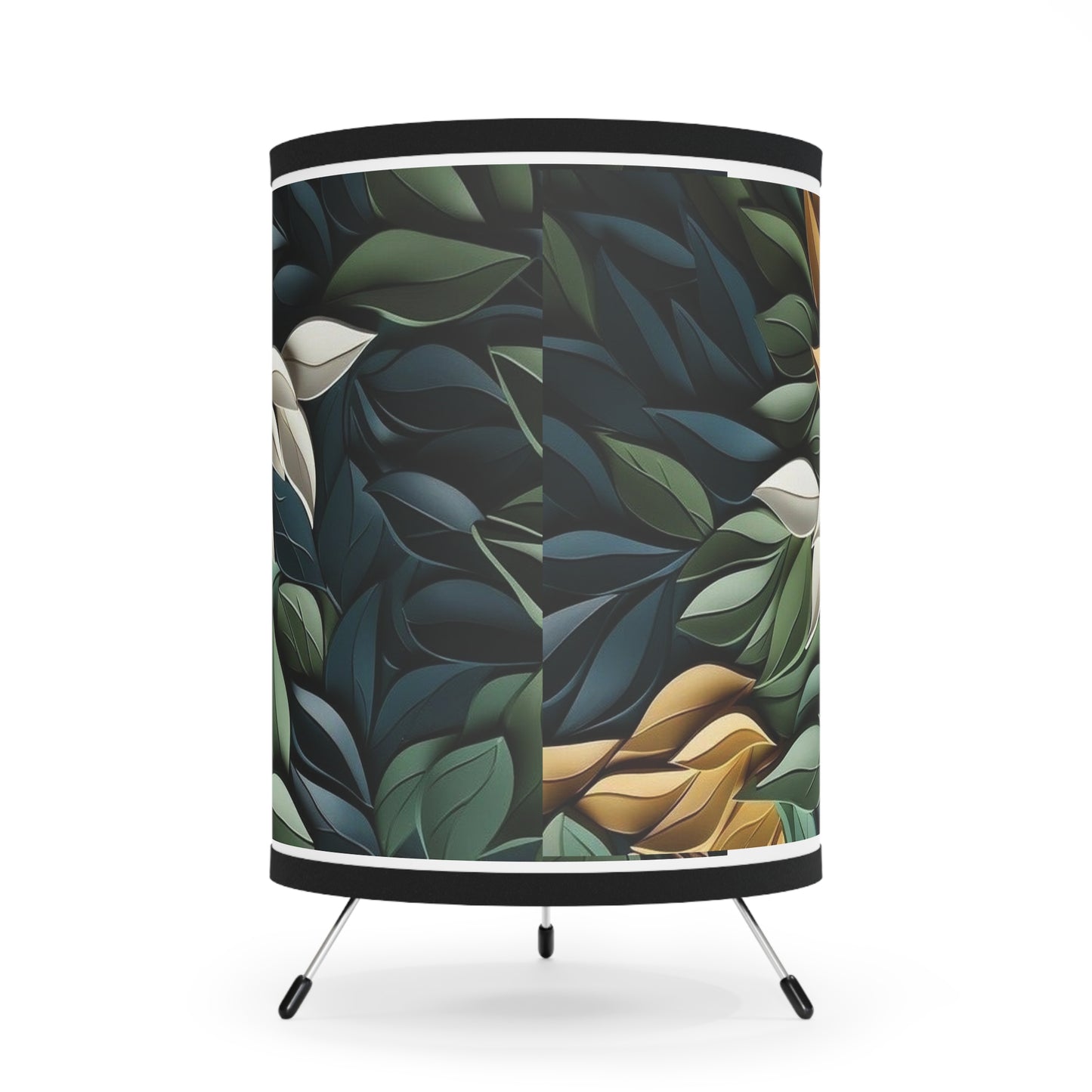 VibeGlow Tripod Lamp | Aesthetic Room Lighting with Custom Shade