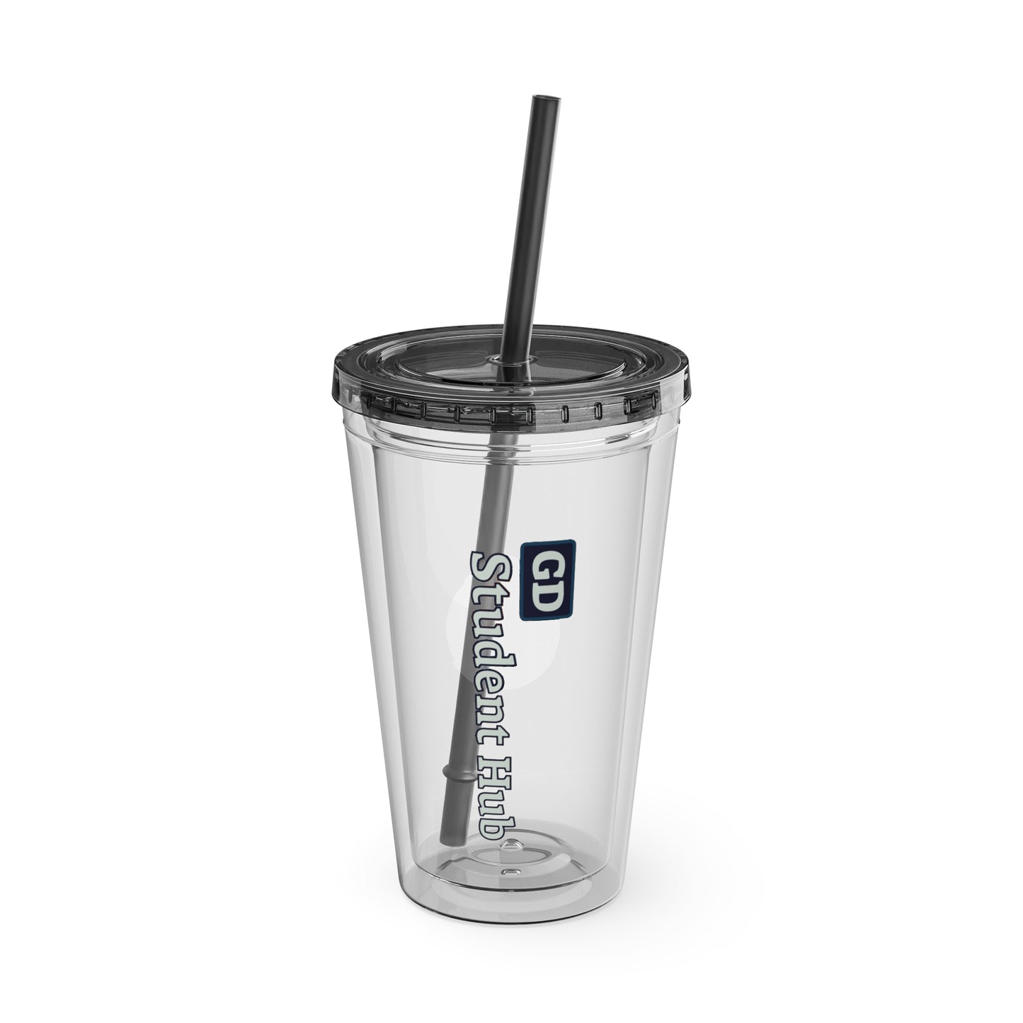 Aesthetic Insulated Tumbler with Straw – 16oz Travel Cup for Trendy Sipping