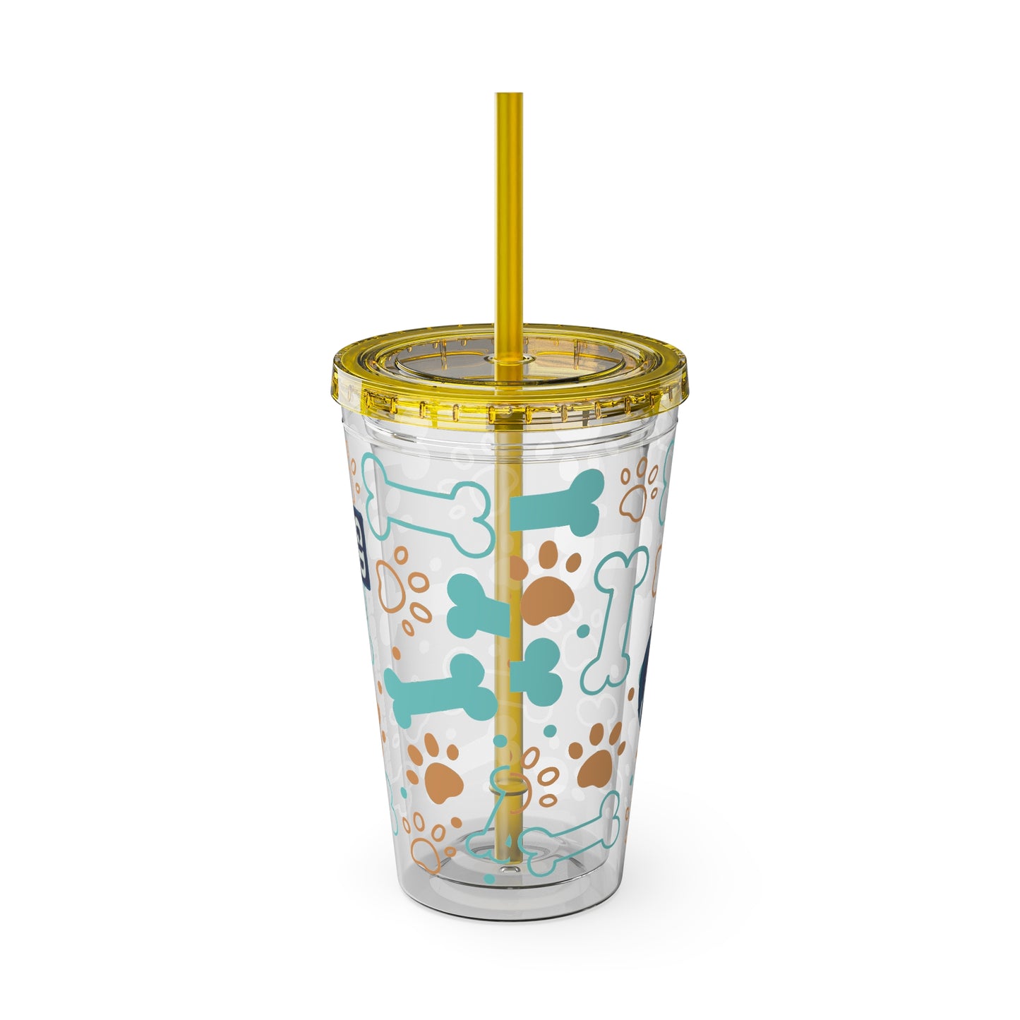 Aesthetic Insulated Tumbler with Straw – 16oz Travel Cup for Trendy Sipping