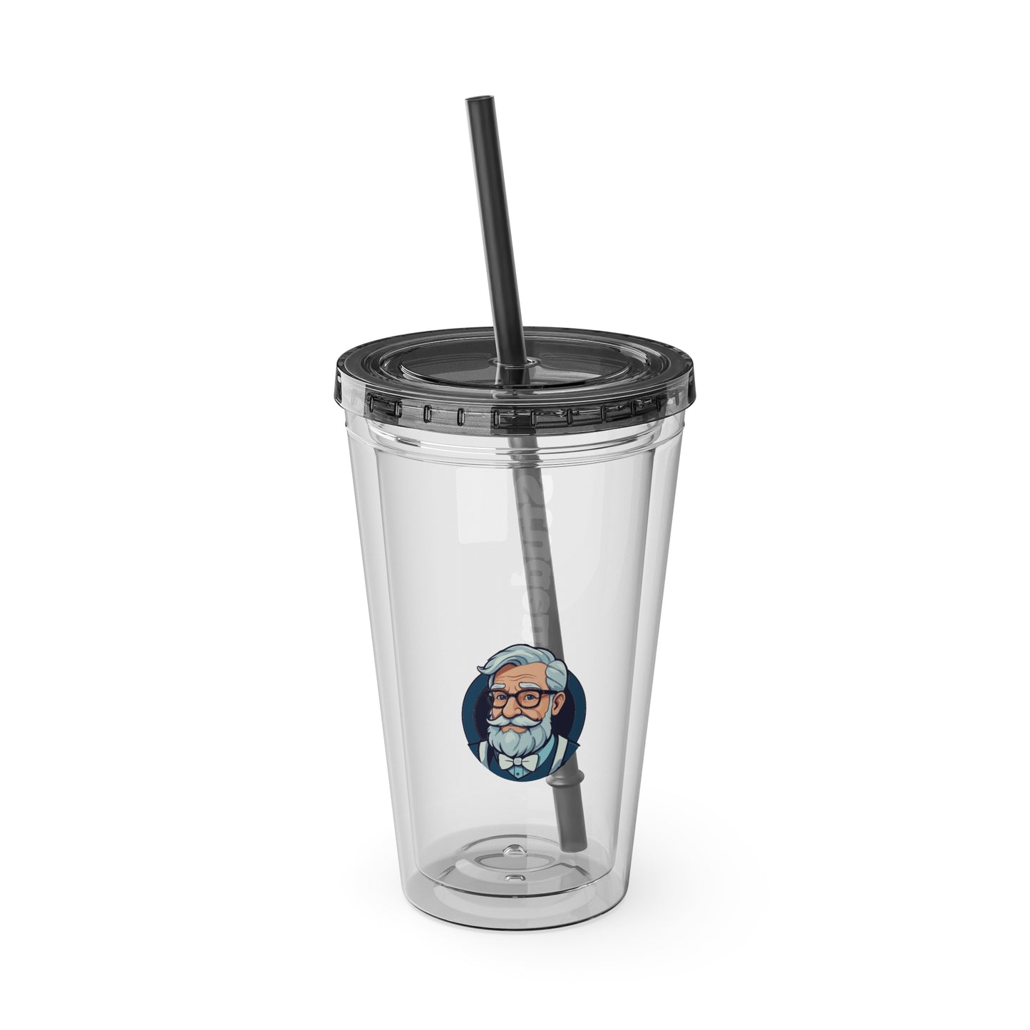 Aesthetic Insulated Tumbler with Straw – 16oz Travel Cup for Trendy Sipping