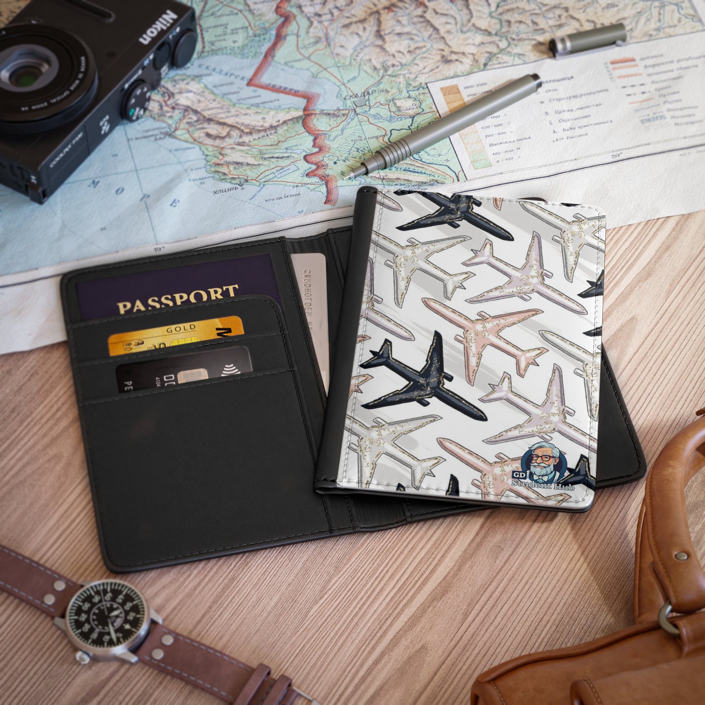 Jetsetter's Essential: Custom Passport Cover