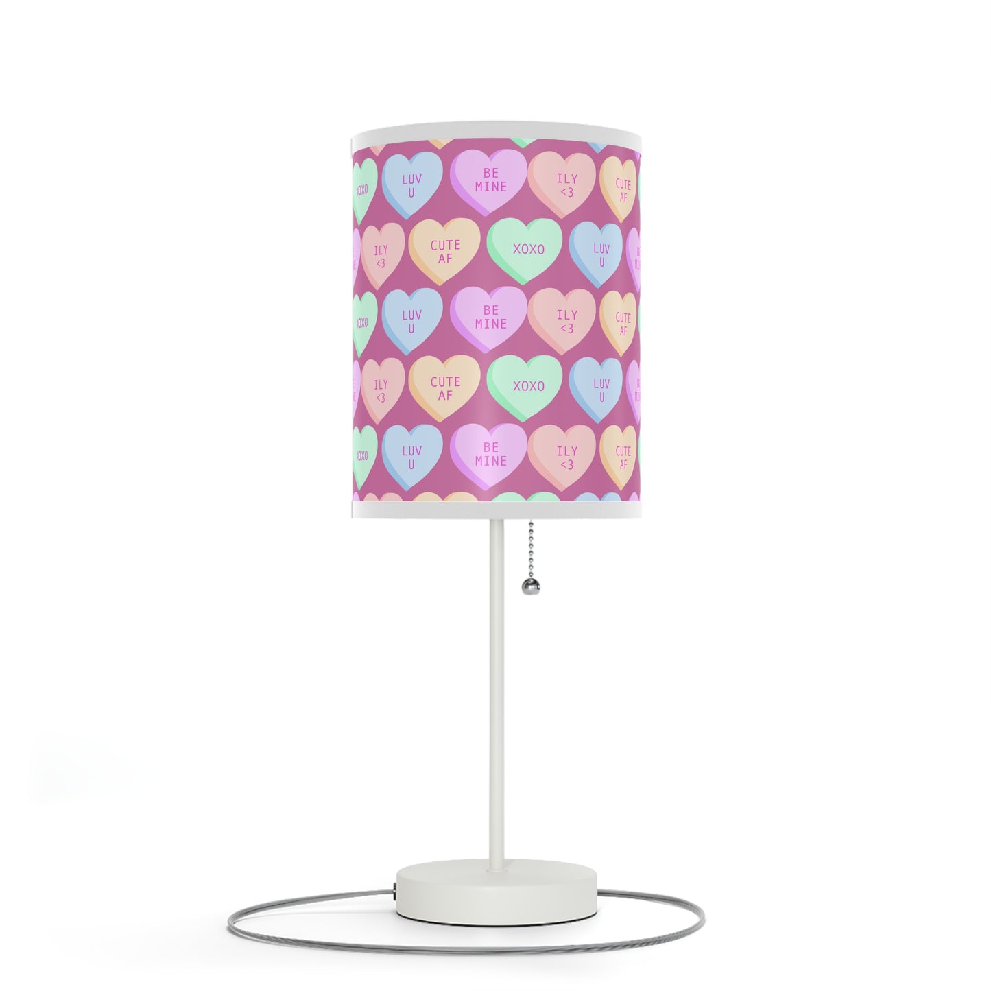 GlowUp Table Lamp | Aesthetic Room Light with Custom Shade