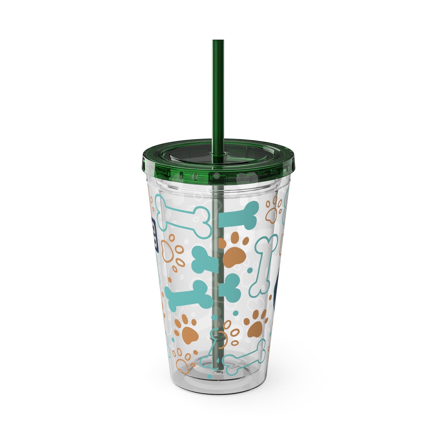 Aesthetic Insulated Tumbler with Straw – 16oz Travel Cup for Trendy Sipping