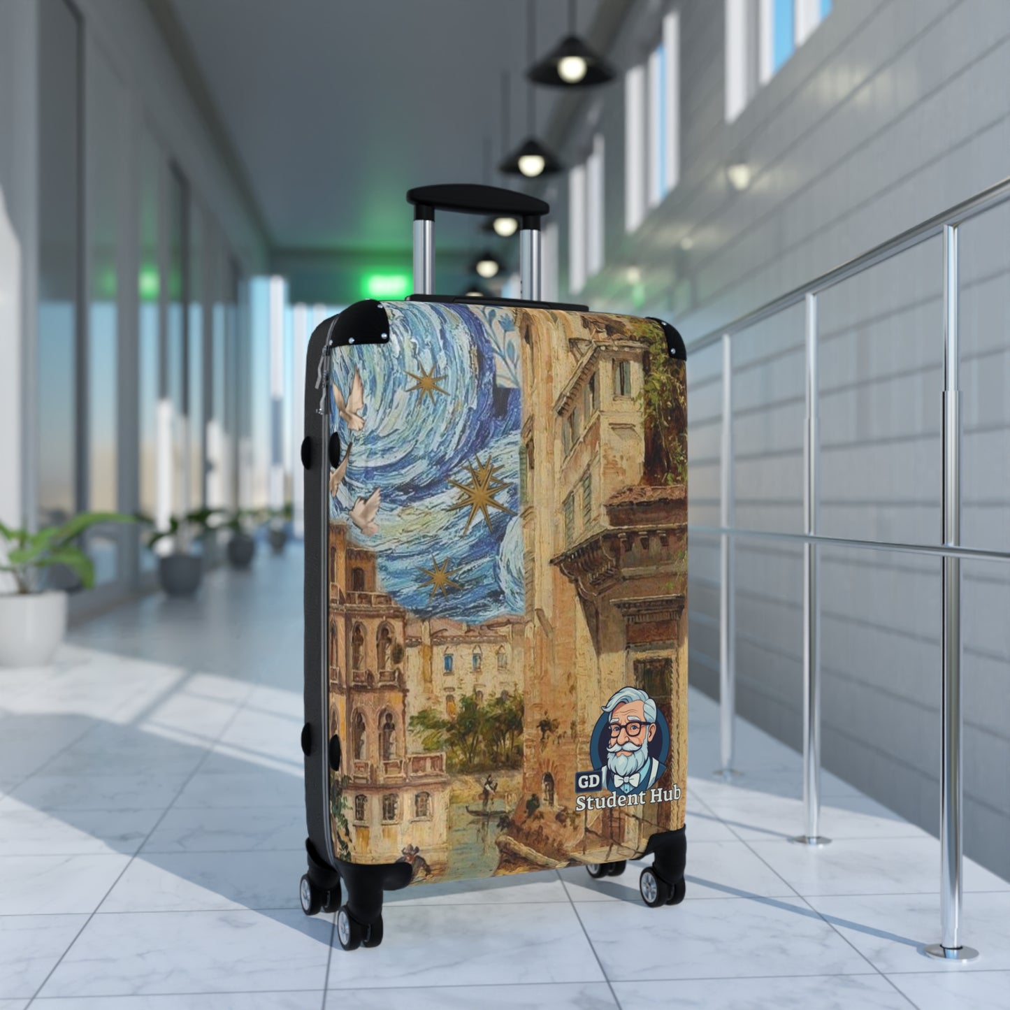 Travel in Style: Custom Hard-Shell Suitcase