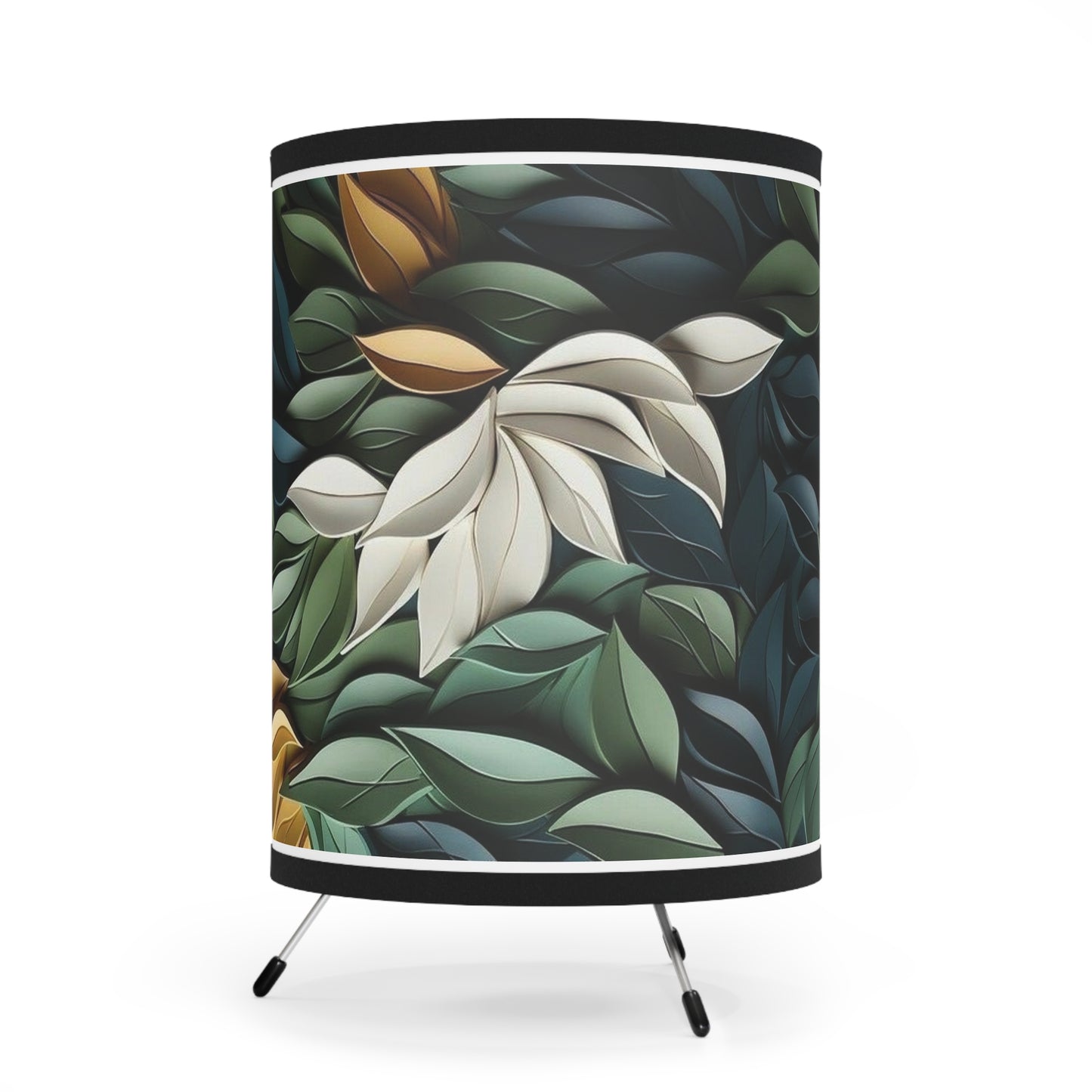 VibeGlow Tripod Lamp | Aesthetic Room Lighting with Custom Shade