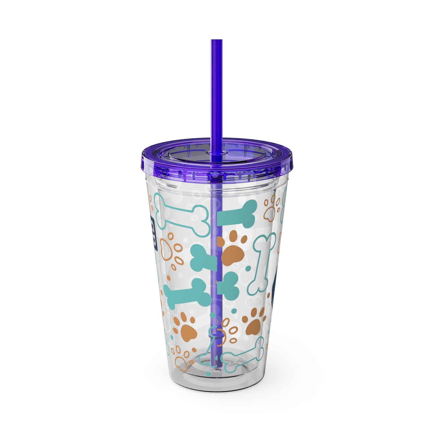 Aesthetic Insulated Tumbler with Straw – 16oz Travel Cup for Trendy Sipping