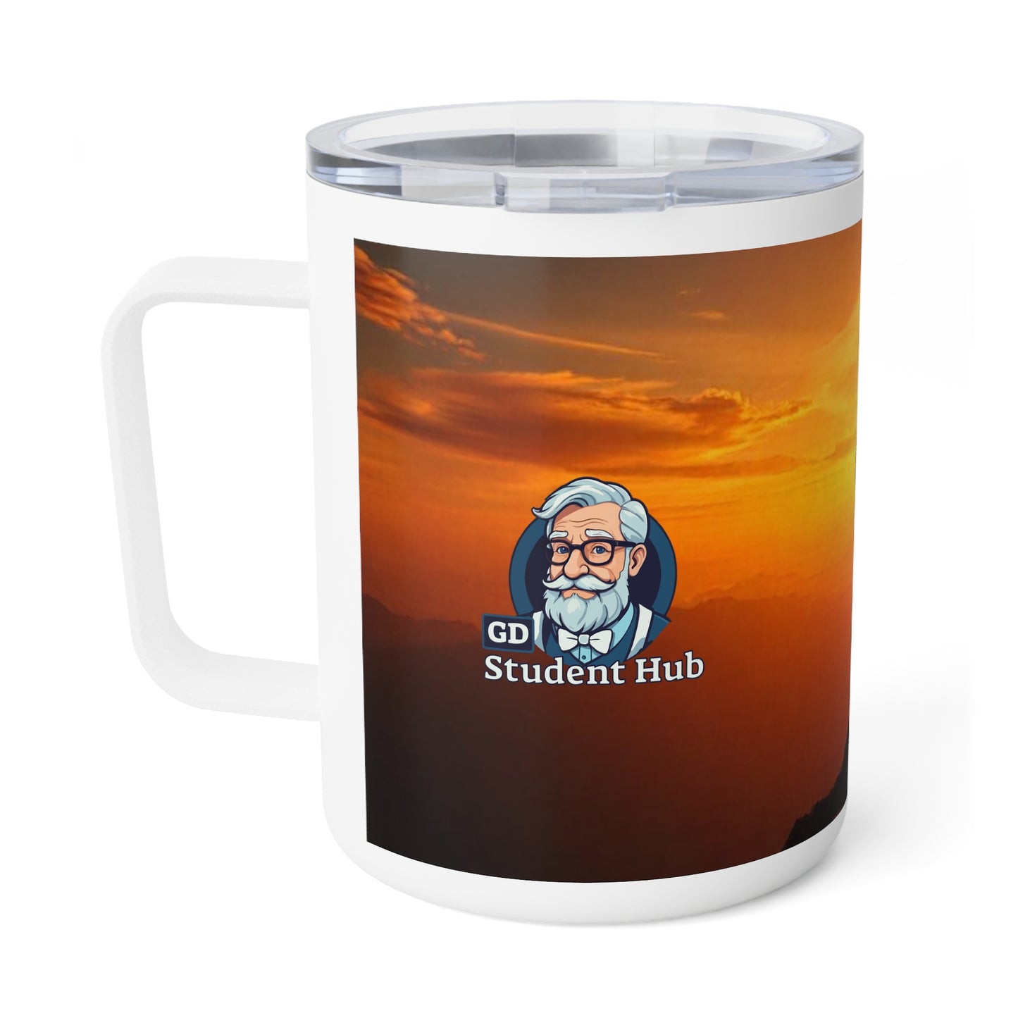 Adventure-Ready: Custom Insulated Coffee Mug (10oz)