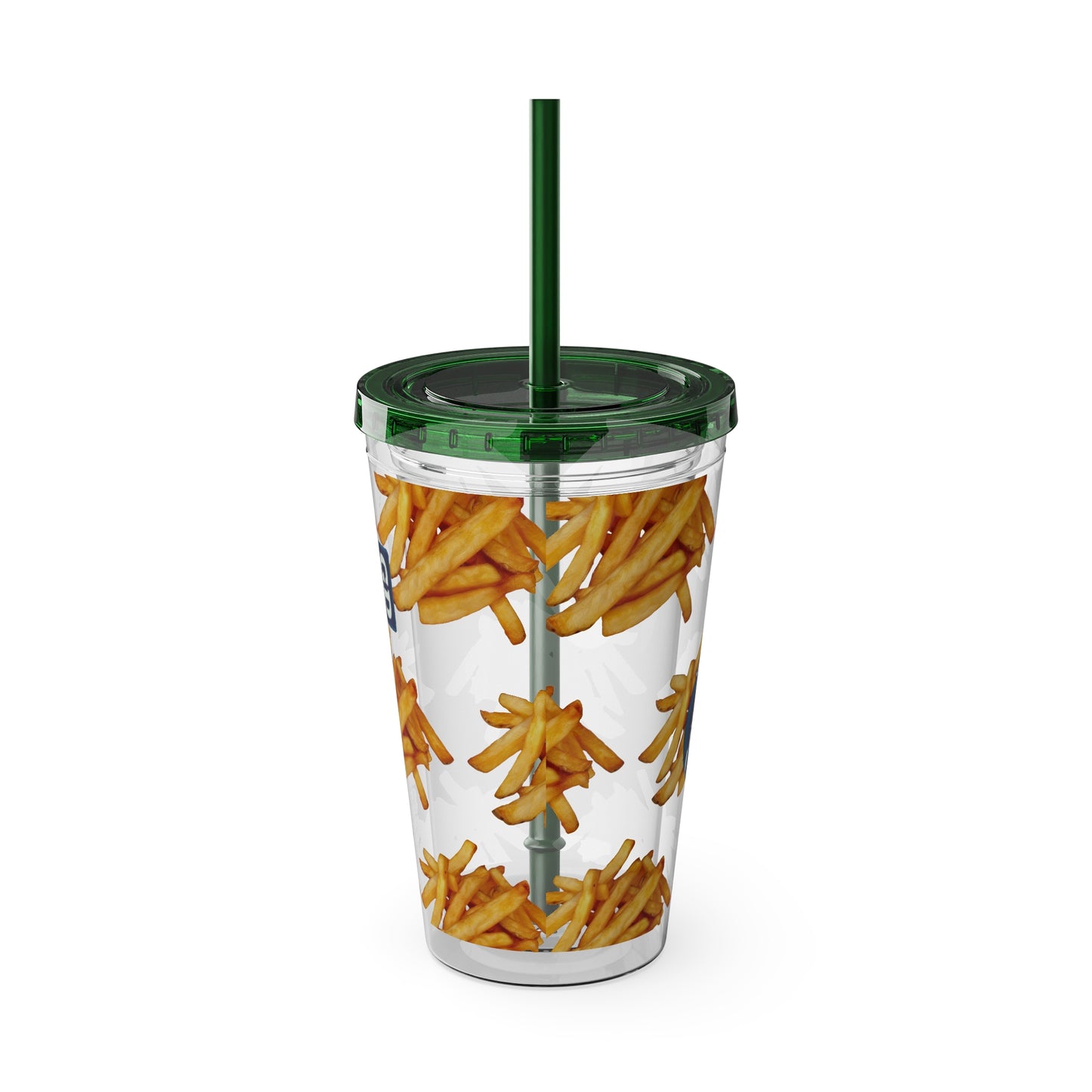 Aesthetic Insulated Tumbler with Straw – 16oz Travel Cup for Trendy Sipping