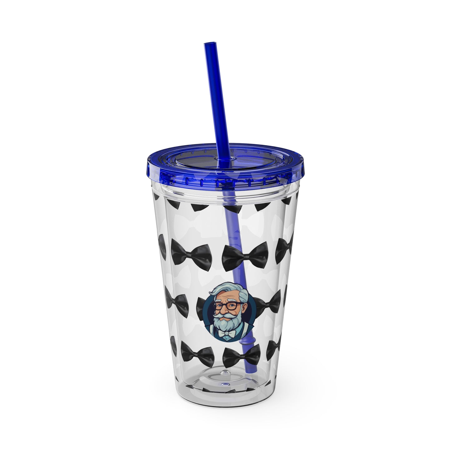 Aesthetic Insulated Tumbler with Straw – 16oz Travel Cup for Trendy Sipping