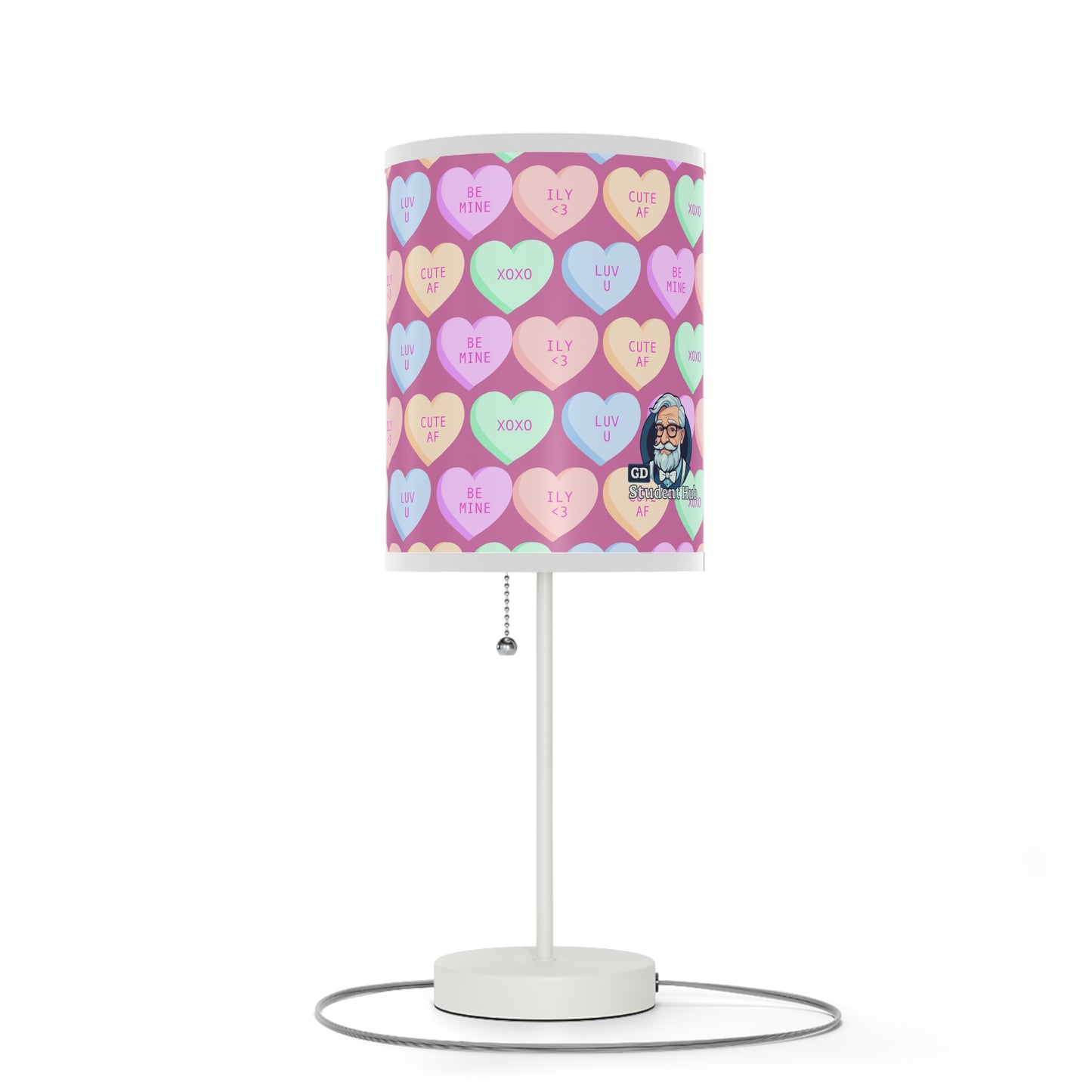 GlowUp Table Lamp | Aesthetic Room Light with Custom Shade