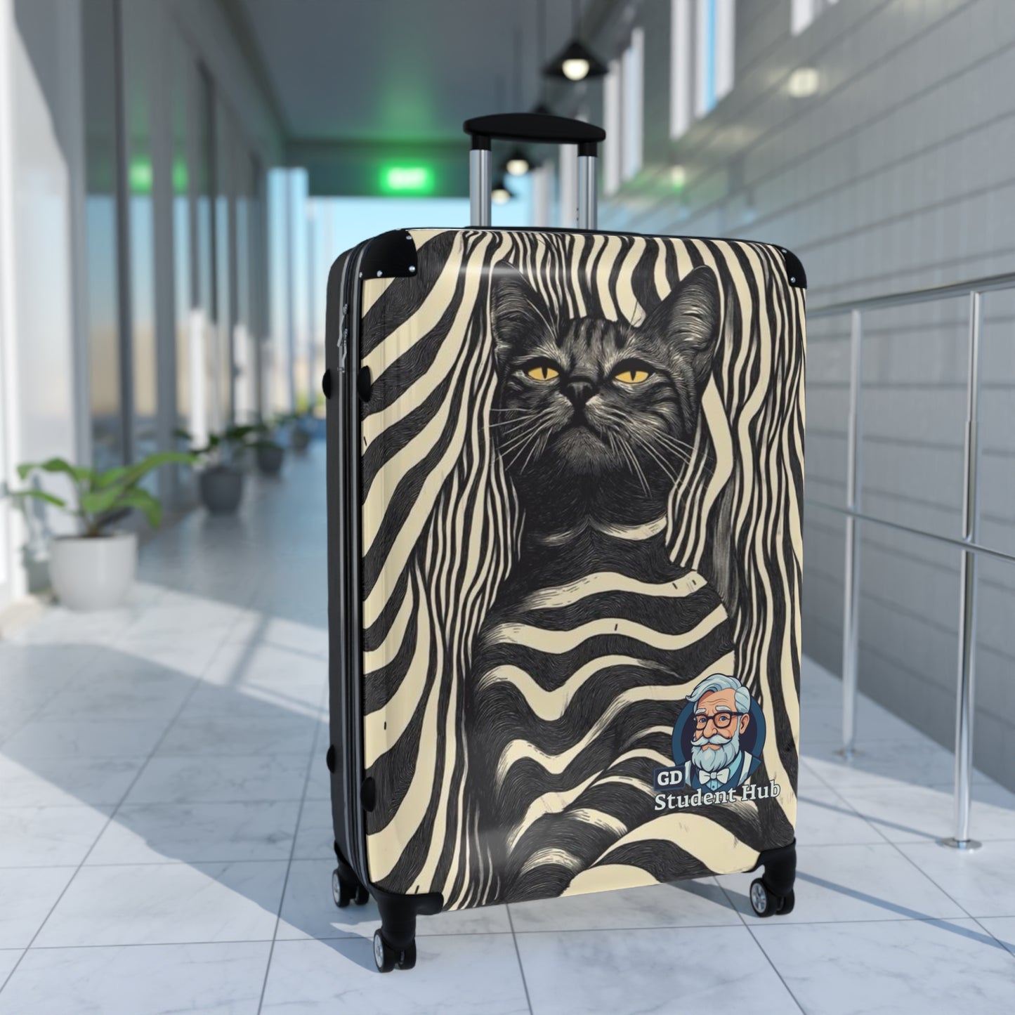 Travel in Style: Custom Hard-Shell Suitcase