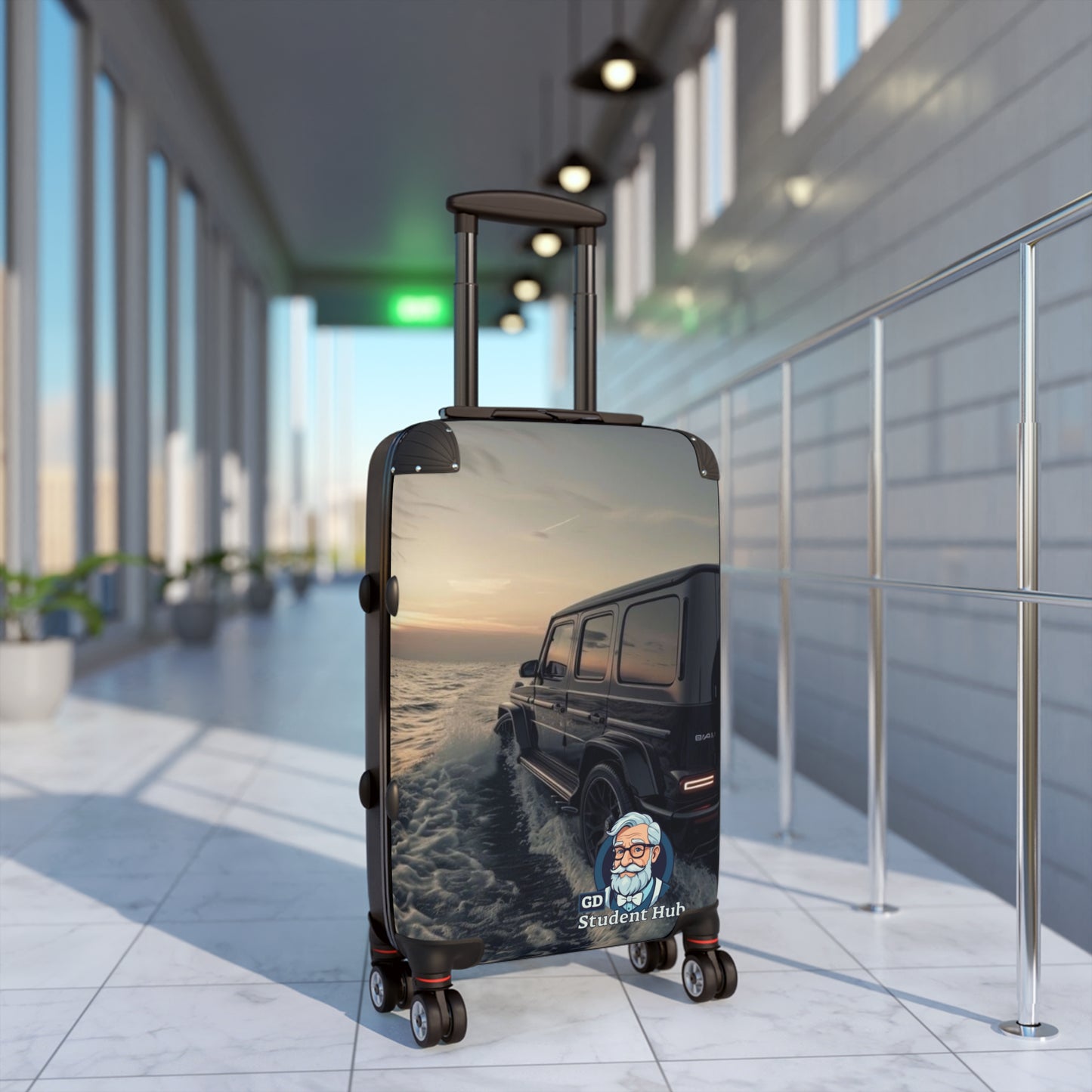 Travel in Style: Custom Hard-Shell Suitcase