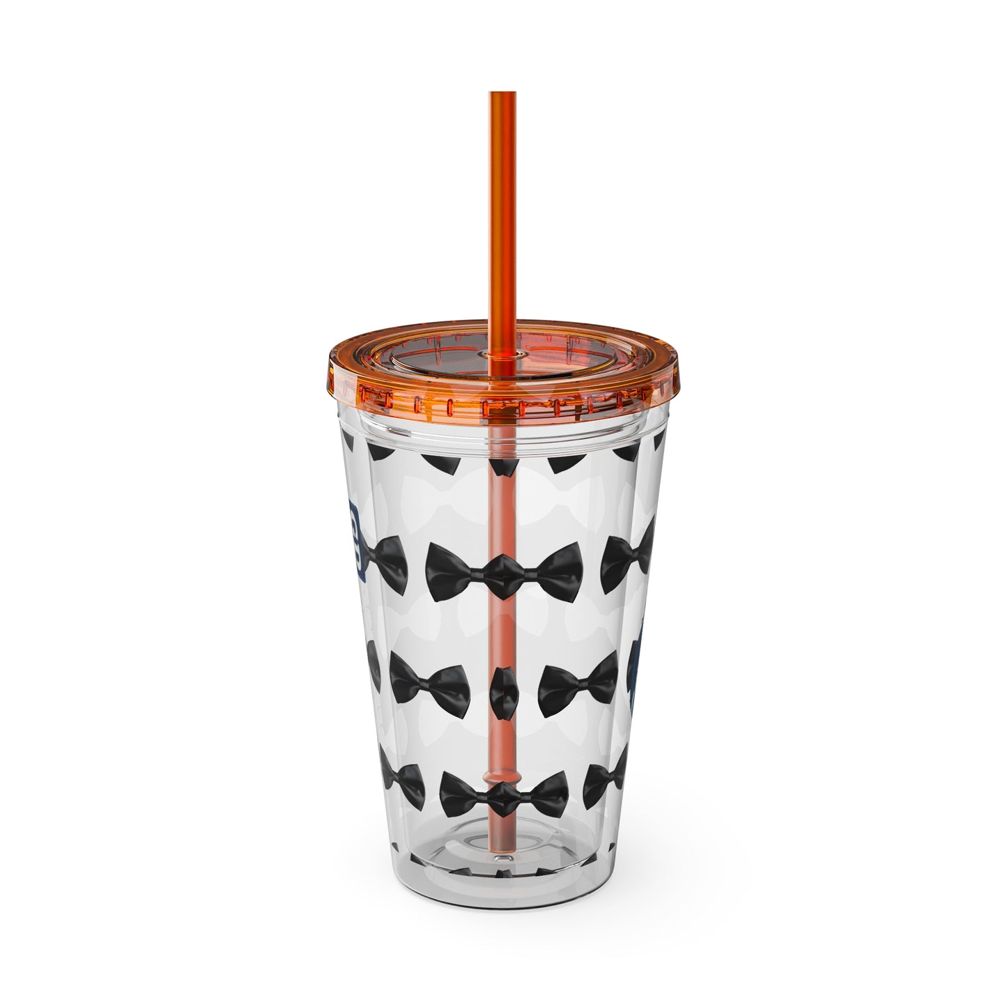 Aesthetic Insulated Tumbler with Straw – 16oz Travel Cup for Trendy Sipping