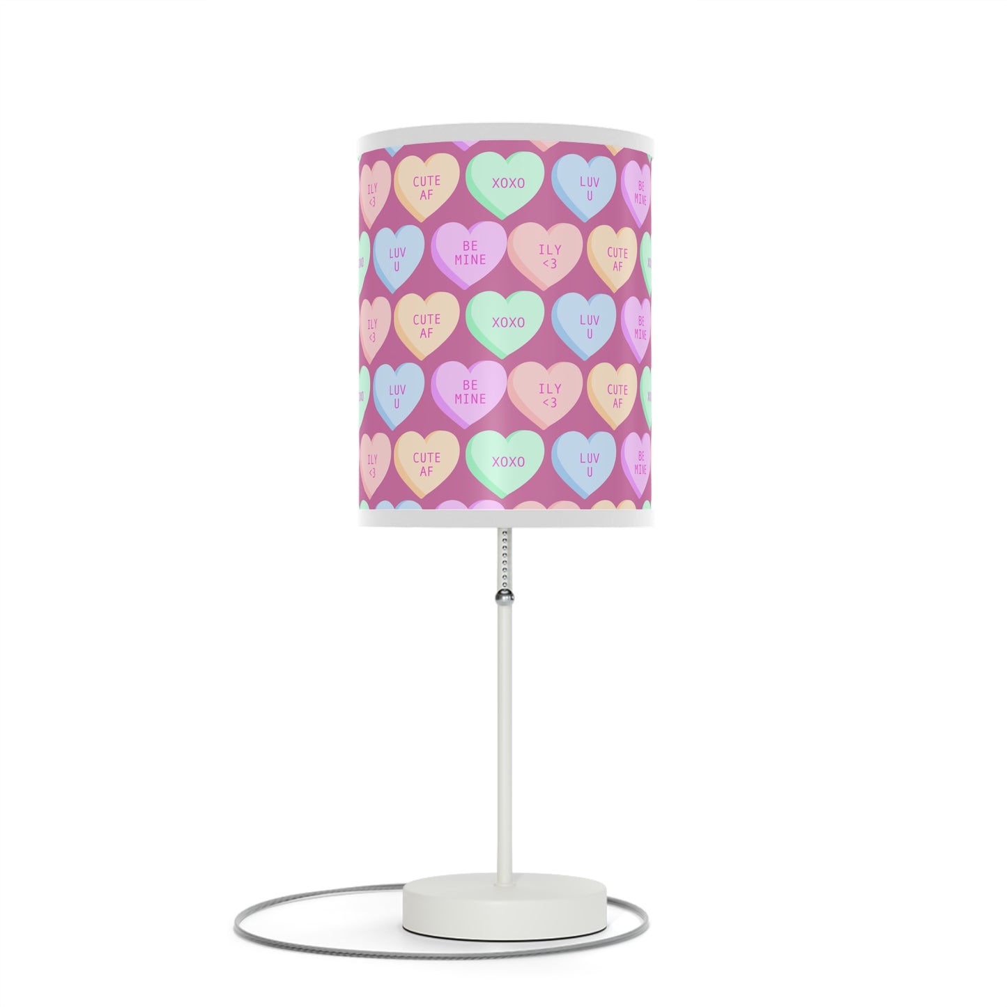 GlowUp Table Lamp | Aesthetic Room Light with Custom Shade