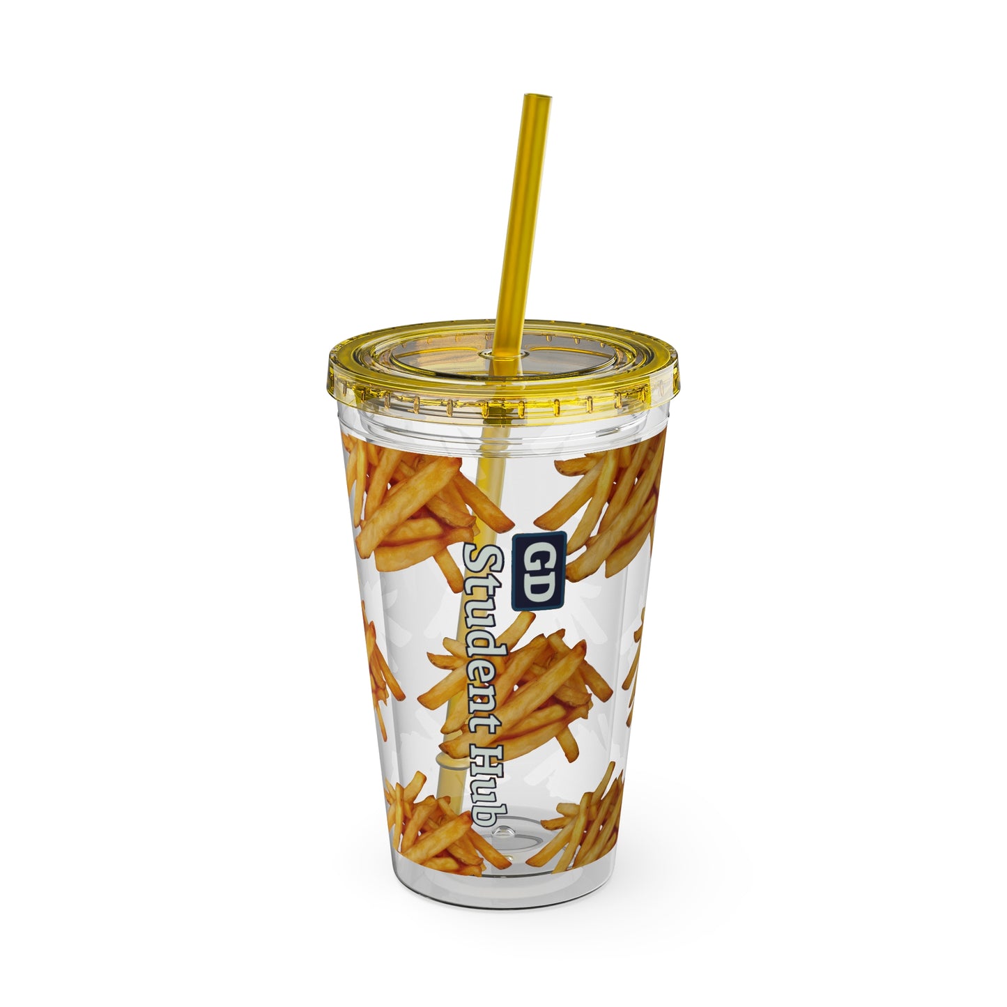 Aesthetic Insulated Tumbler with Straw – 16oz Travel Cup for Trendy Sipping