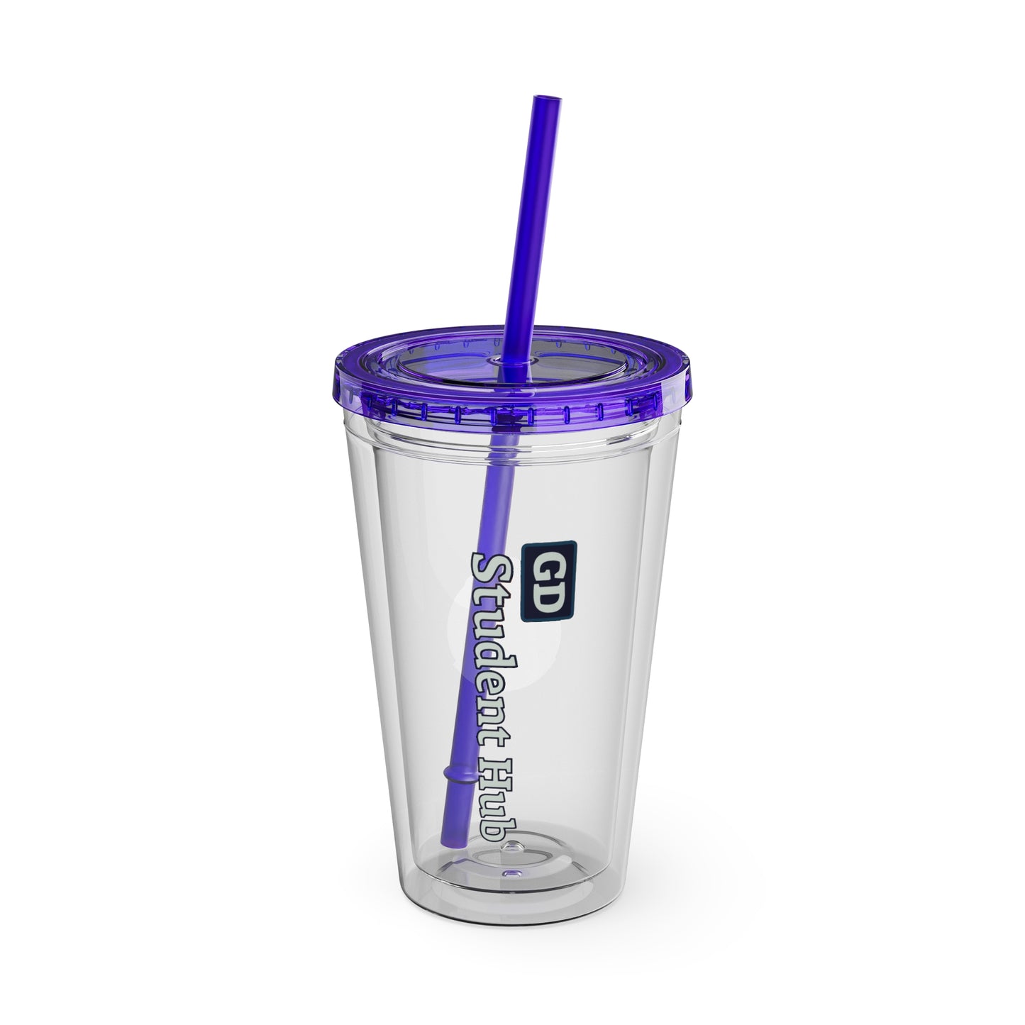 Aesthetic Insulated Tumbler with Straw – 16oz Travel Cup for Trendy Sipping