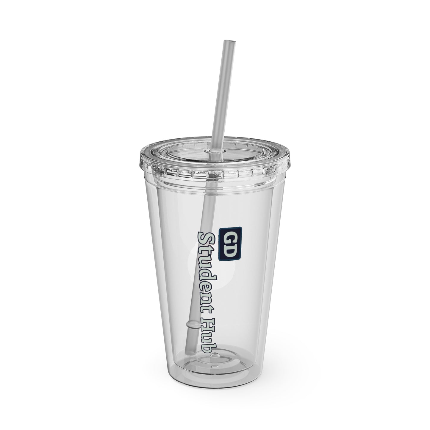 Aesthetic Insulated Tumbler with Straw – 16oz Travel Cup for Trendy Sipping