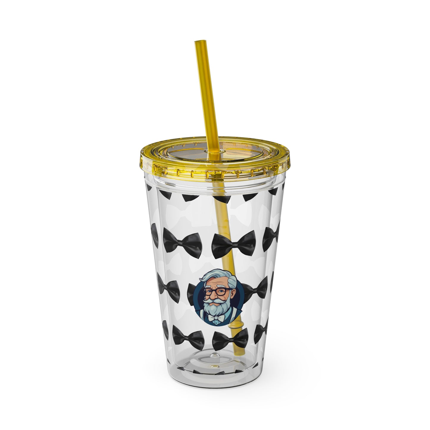 Aesthetic Insulated Tumbler with Straw – 16oz Travel Cup for Trendy Sipping
