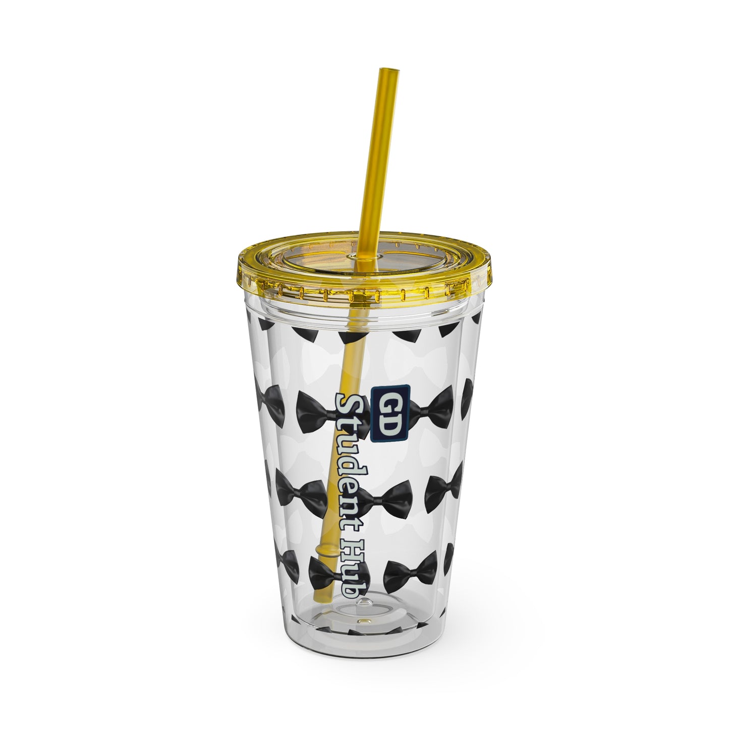 Aesthetic Insulated Tumbler with Straw – 16oz Travel Cup for Trendy Sipping