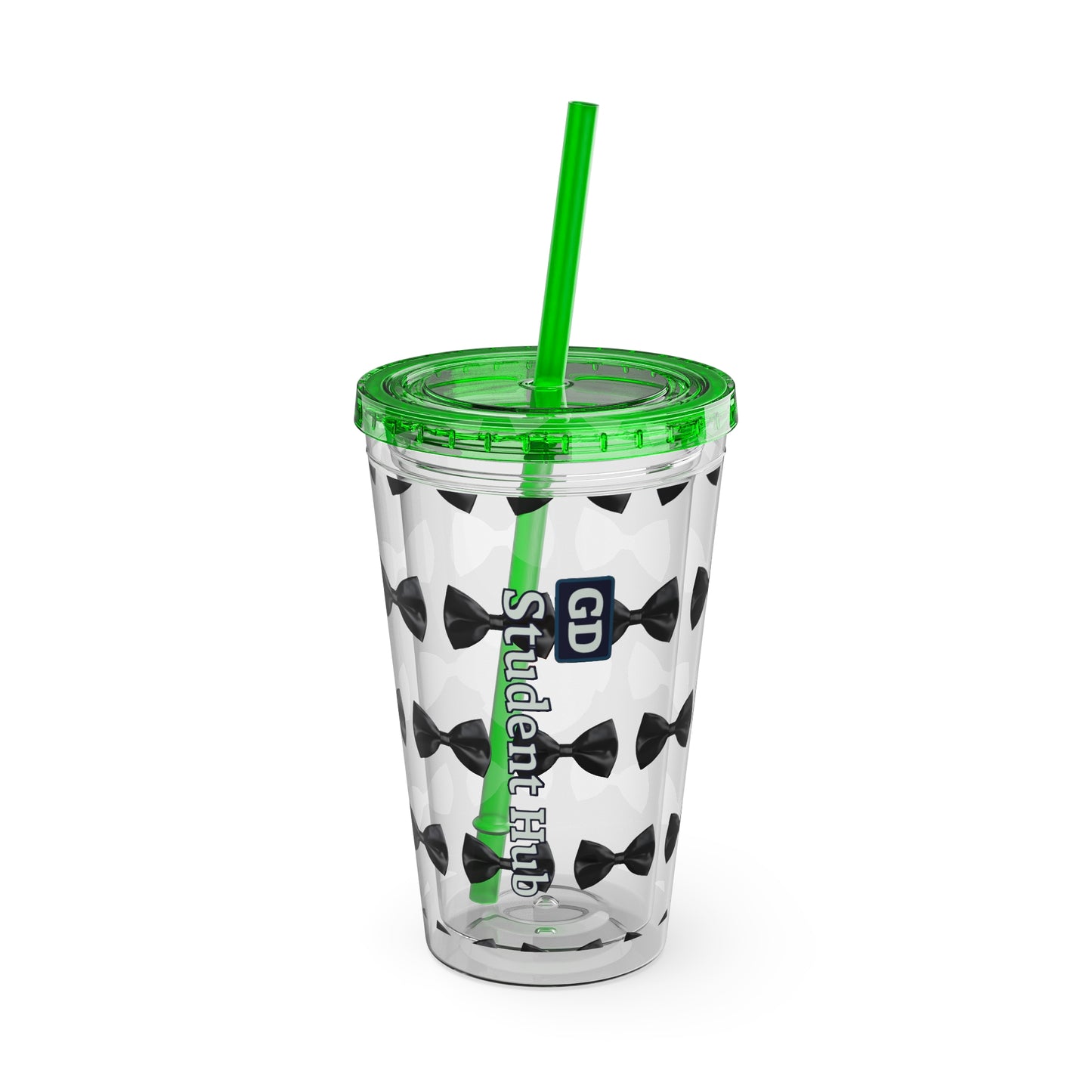 Aesthetic Insulated Tumbler with Straw – 16oz Travel Cup for Trendy Sipping