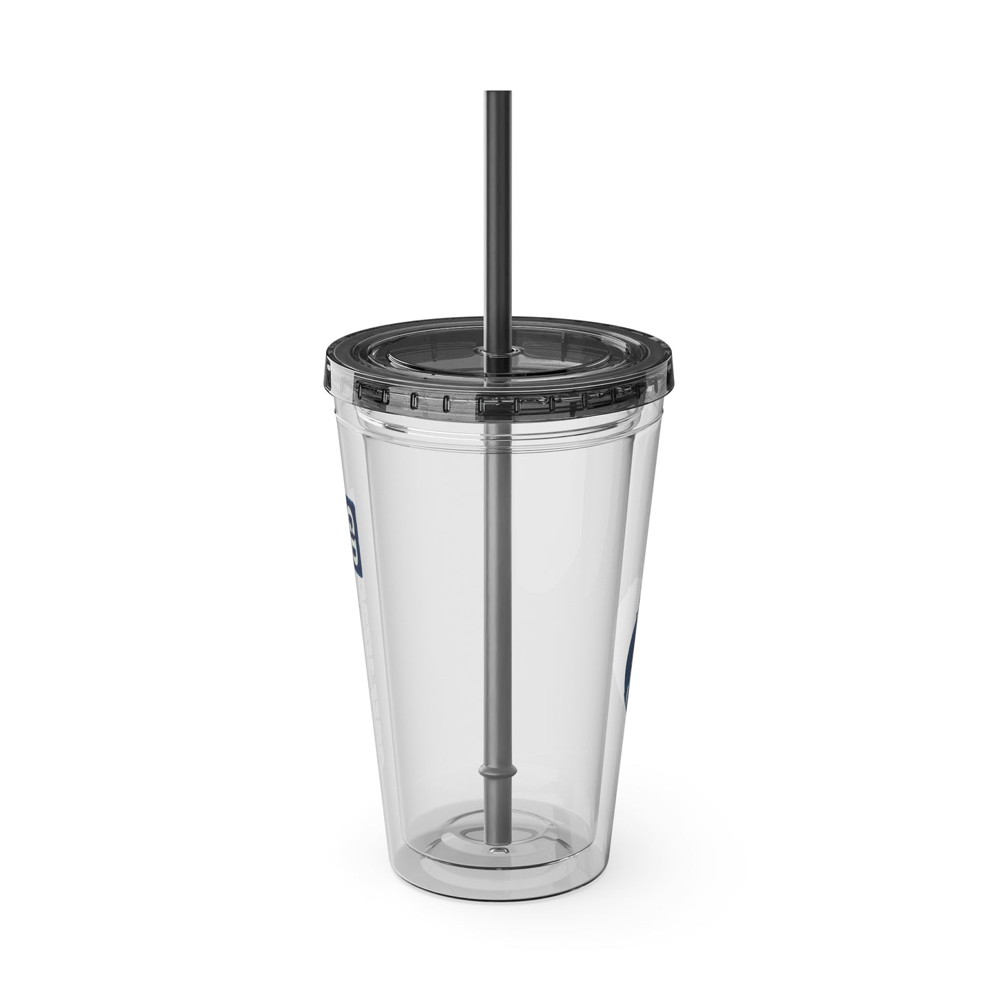 Aesthetic Insulated Tumbler with Straw – 16oz Travel Cup for Trendy Sipping