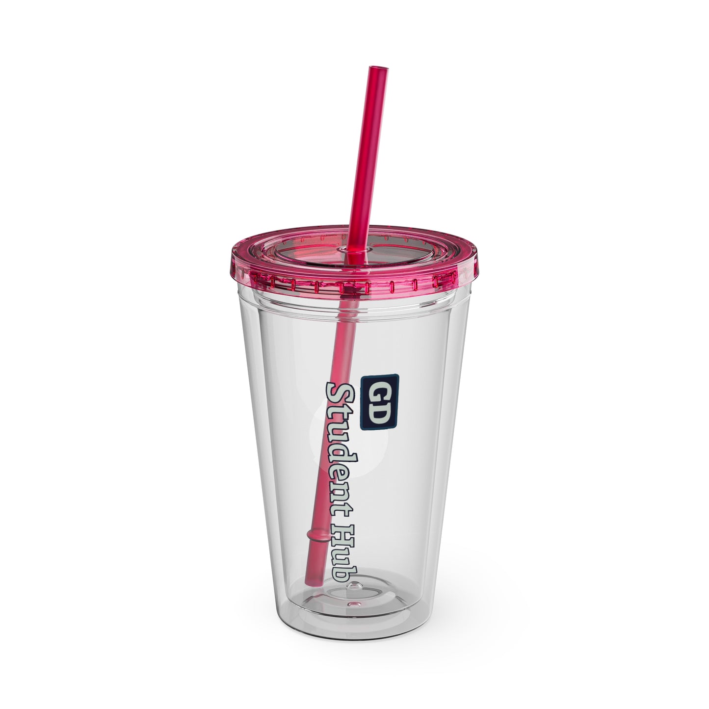 Aesthetic Insulated Tumbler with Straw – 16oz Travel Cup for Trendy Sipping
