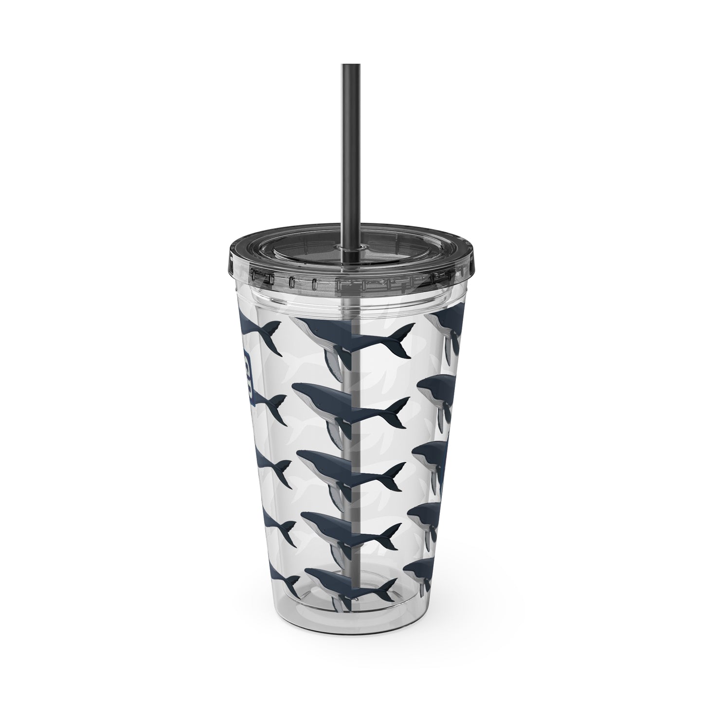 Aesthetic Insulated Tumbler with Straw – 16oz Travel Cup for Trendy Sipping