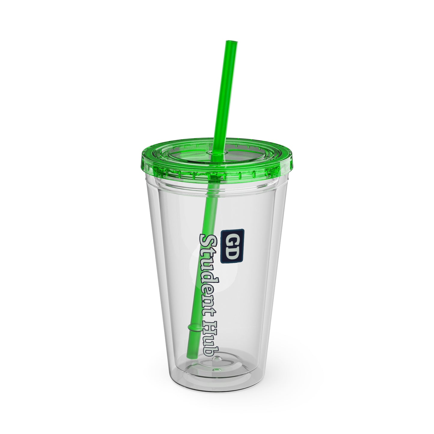 Aesthetic Insulated Tumbler with Straw – 16oz Travel Cup for Trendy Sipping