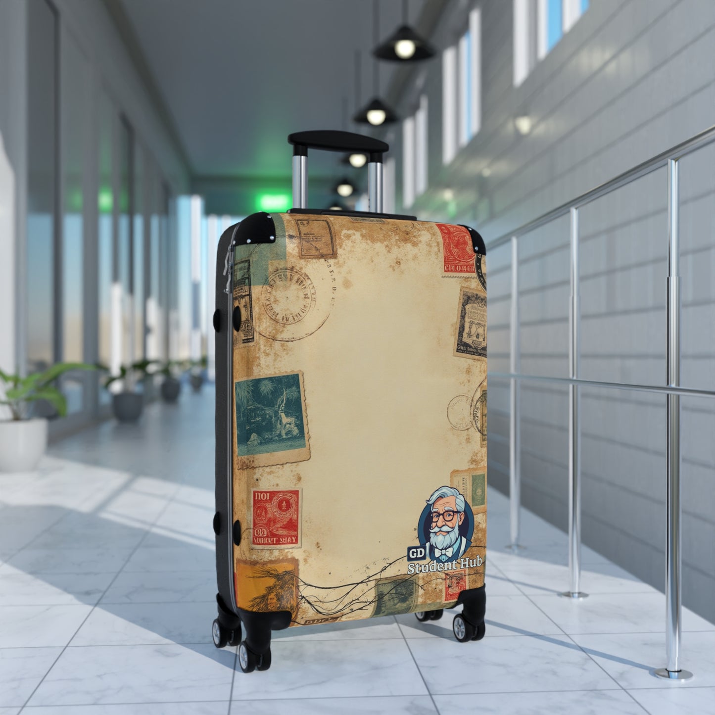 Travel in Style: Custom Hard-Shell Suitcase
