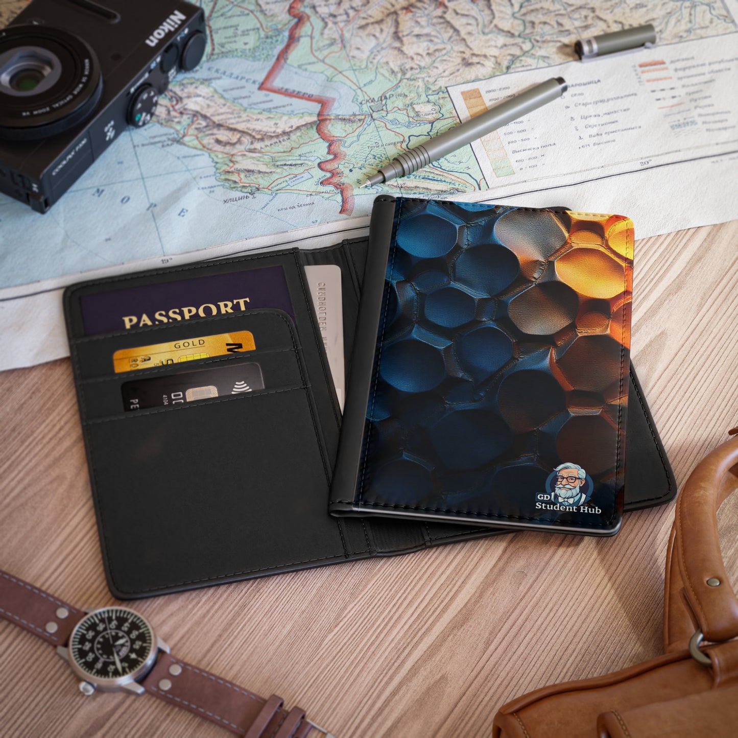Jetsetter's Essential: Custom Passport Cover