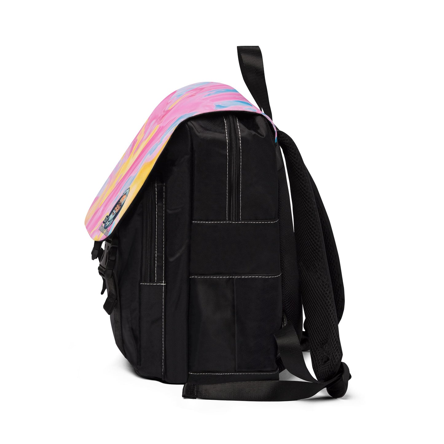 Unisex Casual Flap Backpack for Everyday Adventures