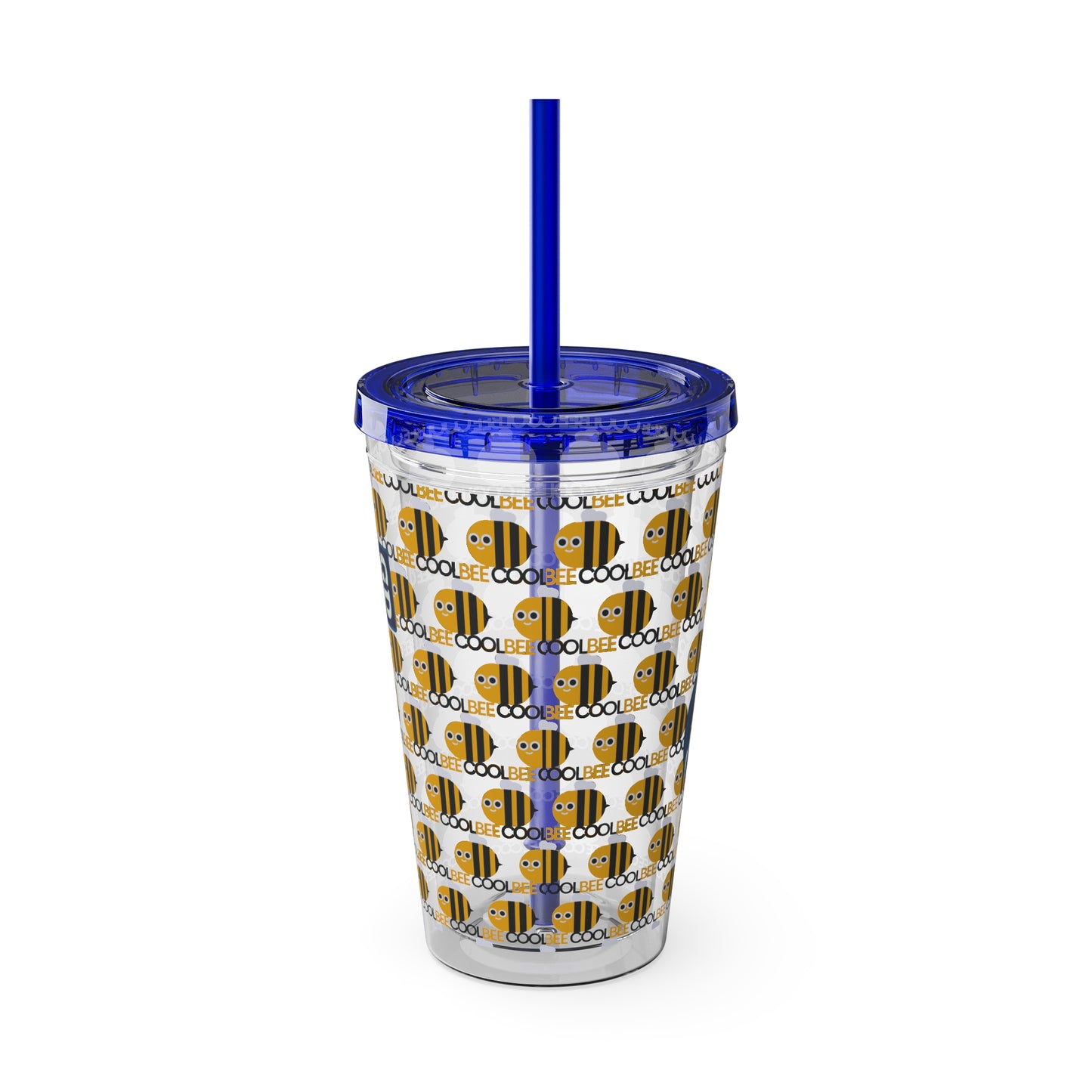 Aesthetic Insulated Tumbler with Straw – 16oz Travel Cup for Trendy Sipping