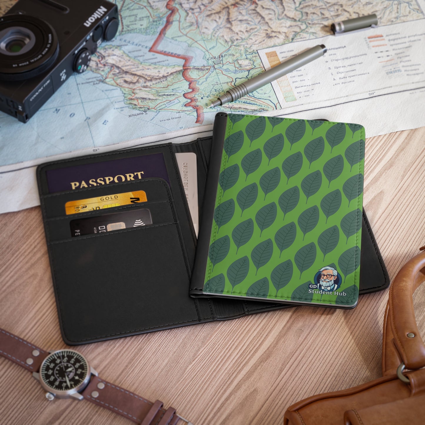 Jetsetter's Essential: Custom Passport Cover
