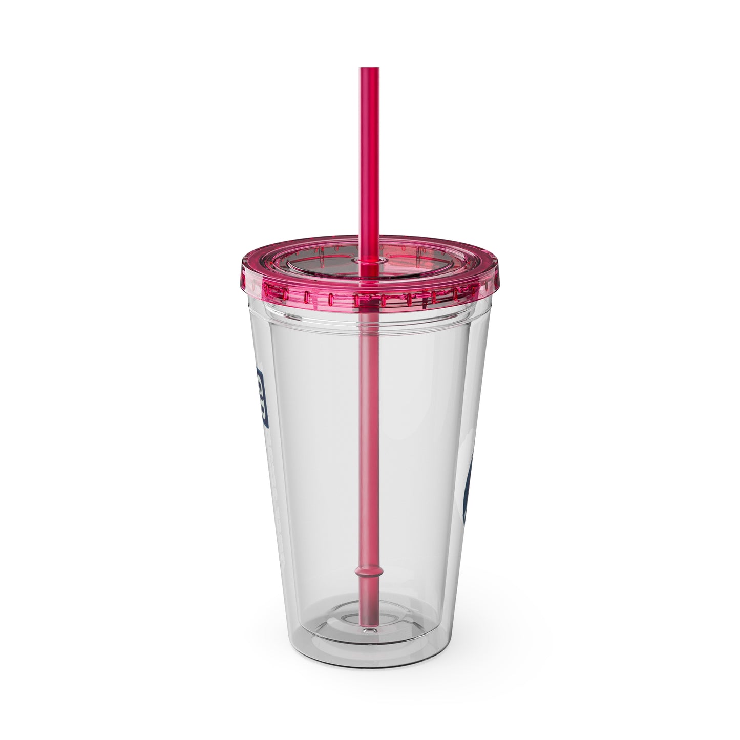 Aesthetic Insulated Tumbler with Straw – 16oz Travel Cup for Trendy Sipping