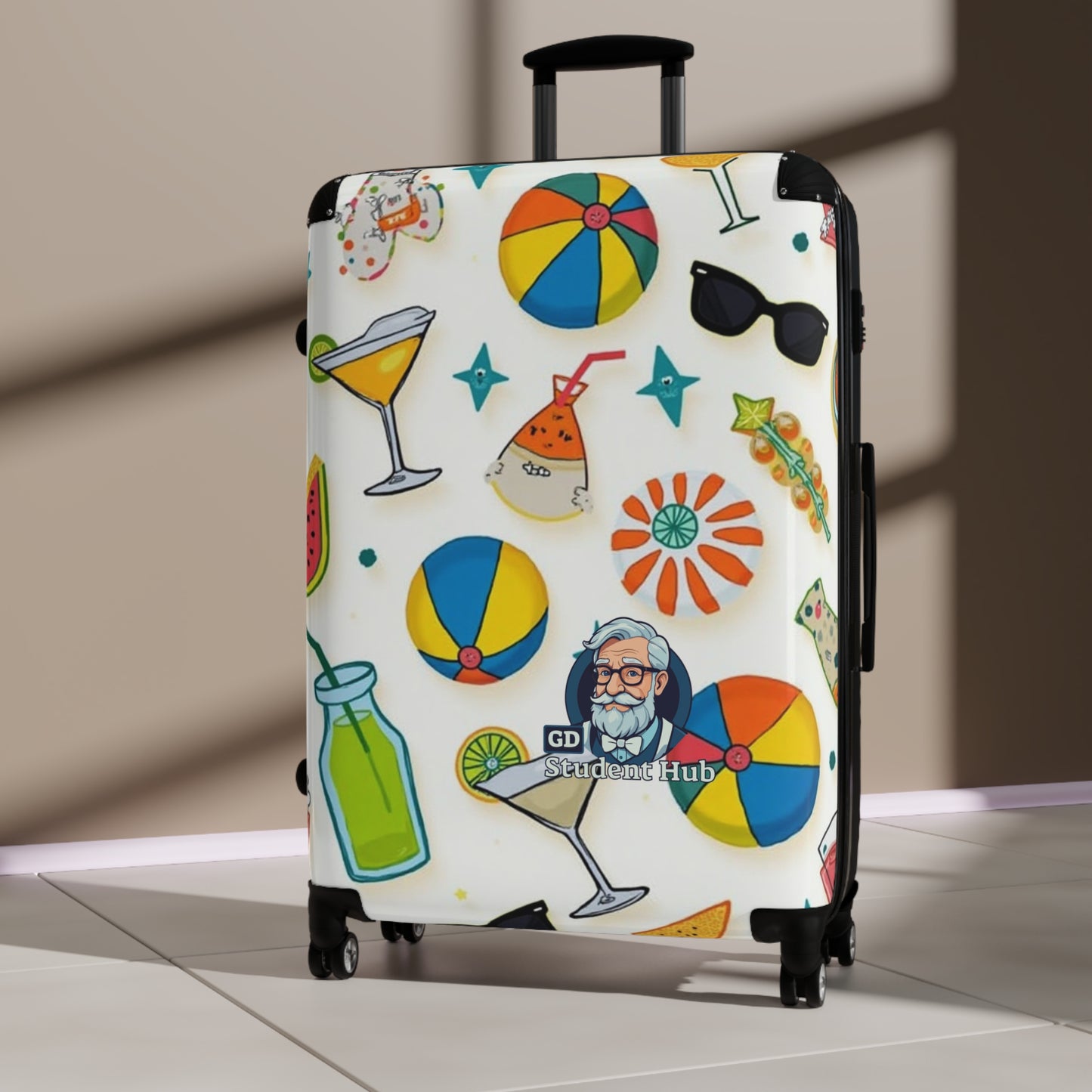 Travel in Style: Custom Hard-Shell Suitcase