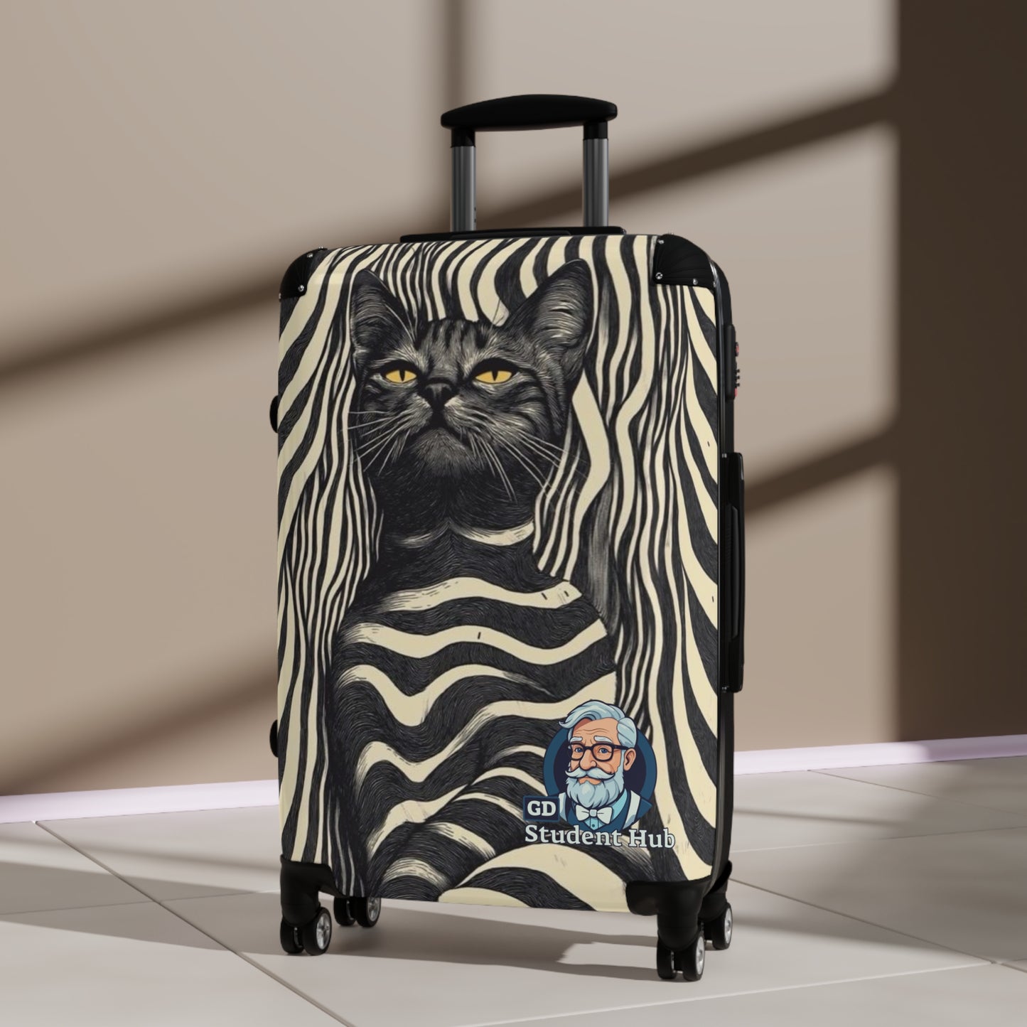 Travel in Style: Custom Hard-Shell Suitcase