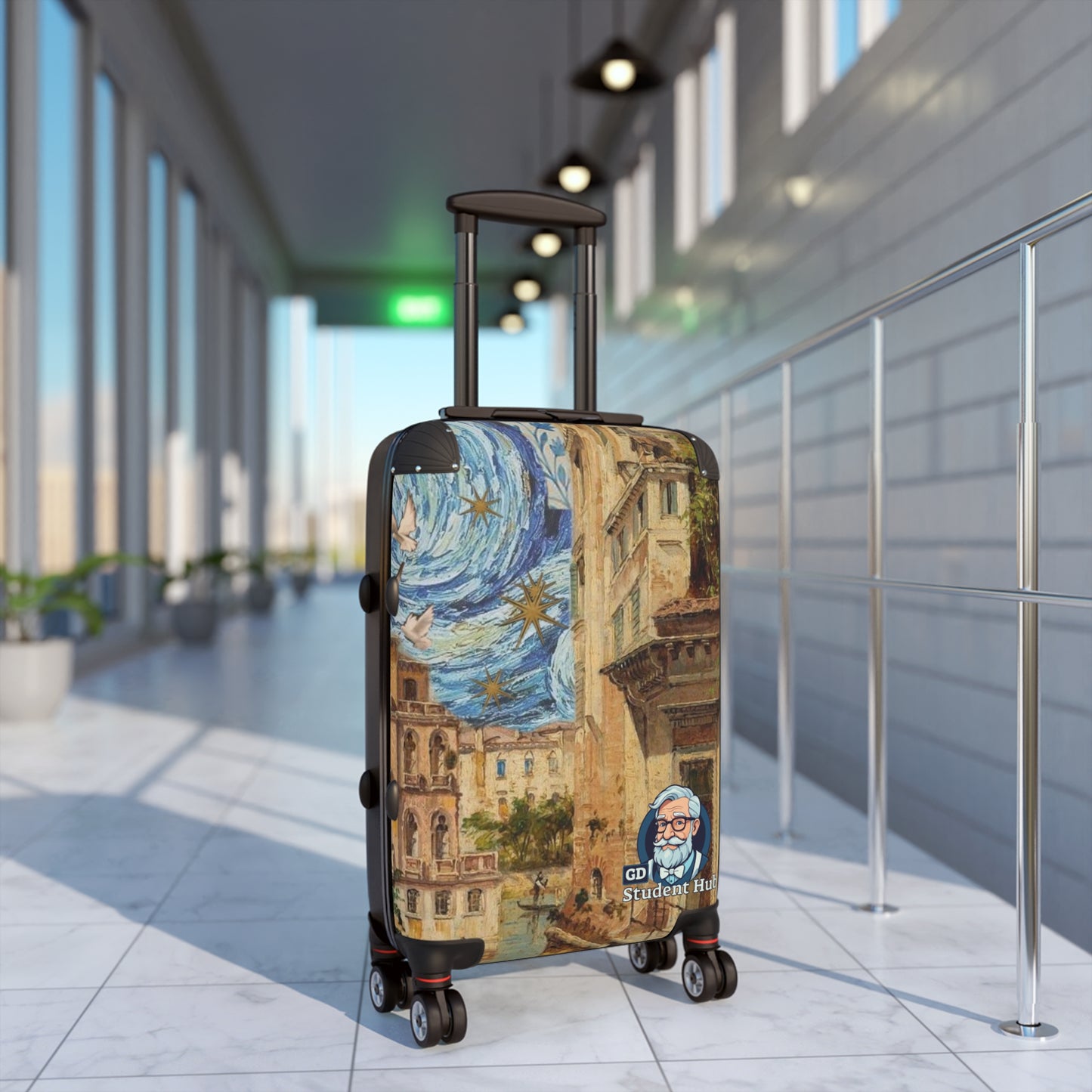 Travel in Style: Custom Hard-Shell Suitcase