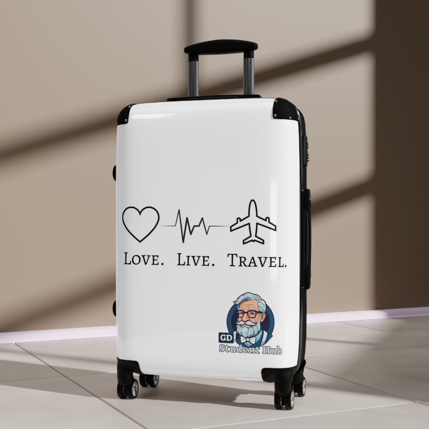 Travel in Style: Custom Hard-Shell Suitcase