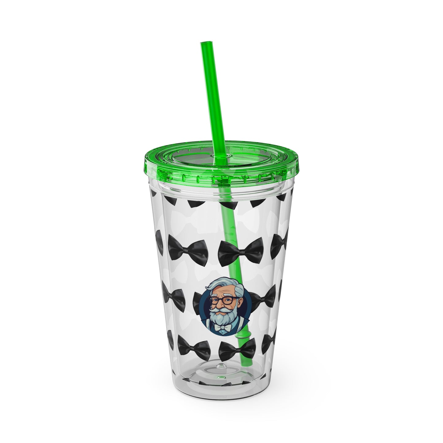 Aesthetic Insulated Tumbler with Straw – 16oz Travel Cup for Trendy Sipping