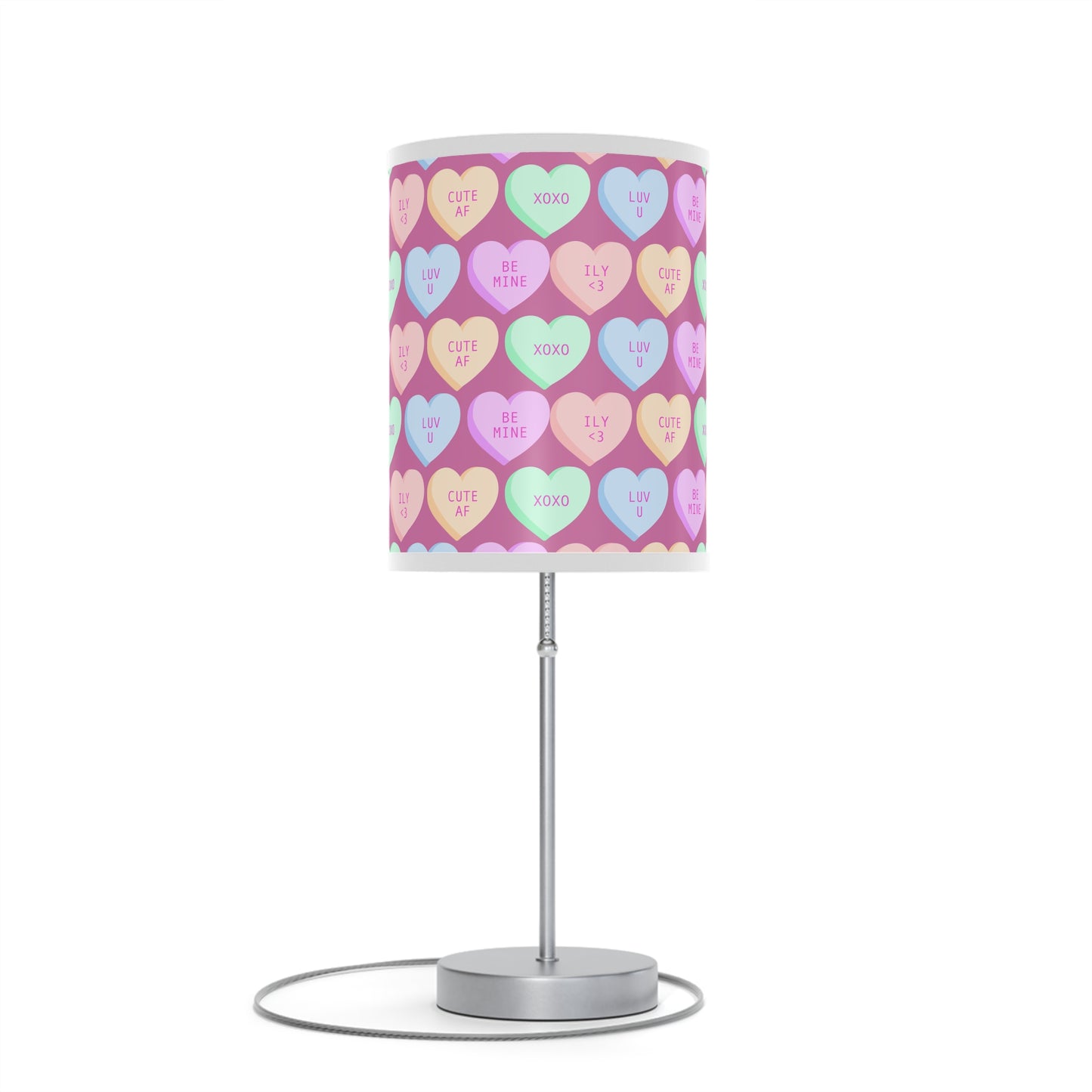 GlowUp Table Lamp | Aesthetic Room Light with Custom Shade