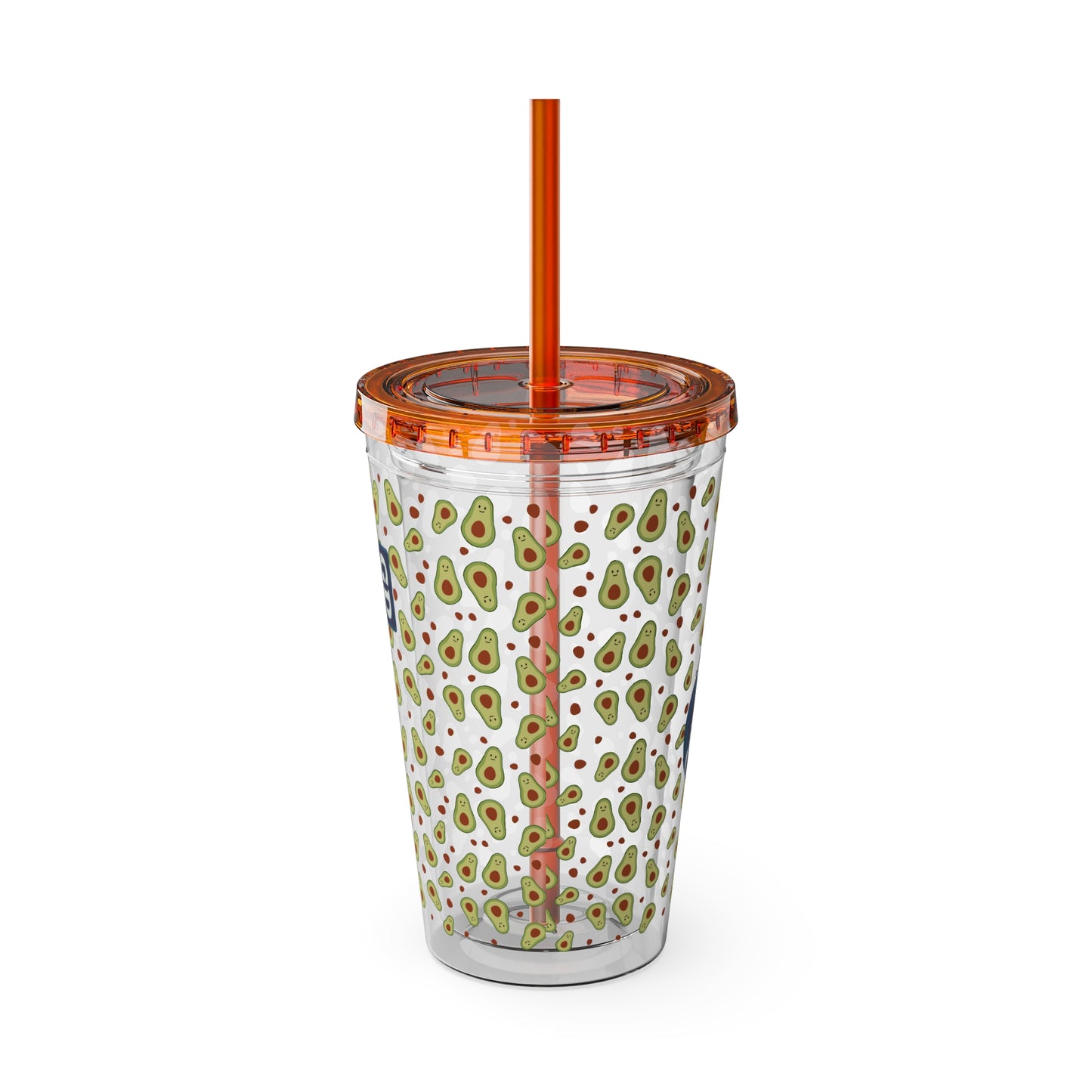 Aesthetic Insulated Tumbler with Straw – 16oz Travel Cup for Trendy Sipping