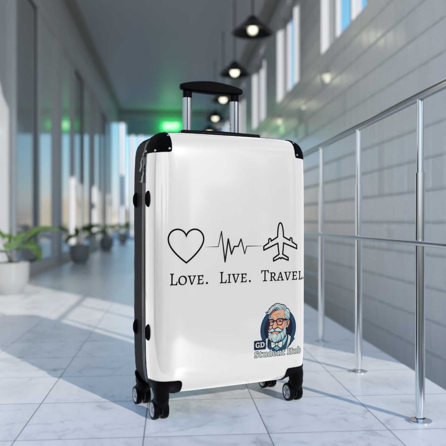 Travel in Style: Custom Hard-Shell Suitcase