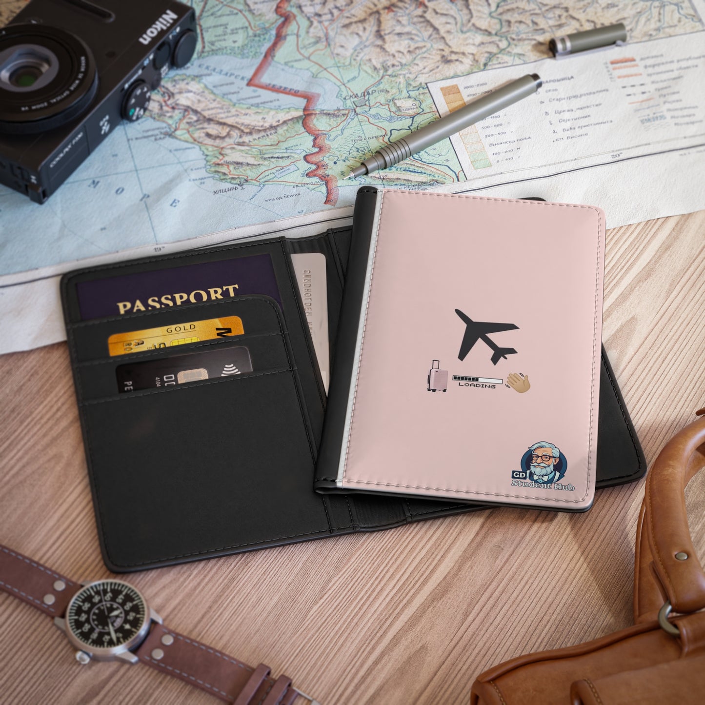 Jetsetter's Essential: Custom Passport Cover